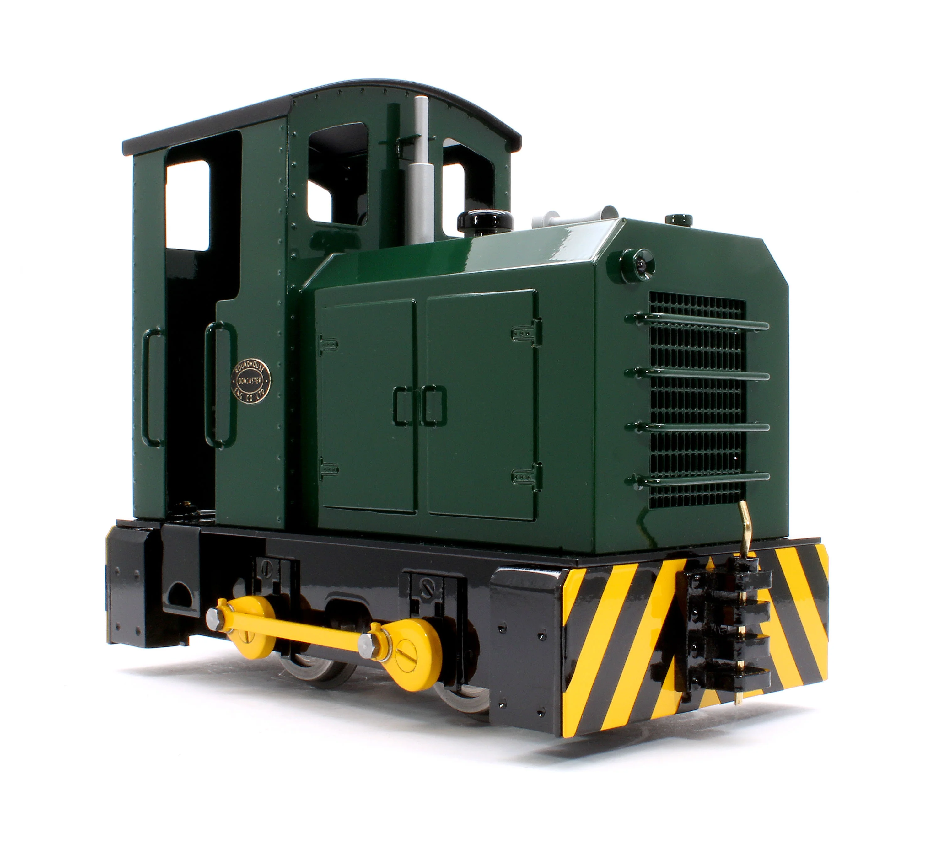 BUD-BRUNGREEN-I 0-4-0 'Bulldog' Deep Brunswick Green (Radio Control, Insulated Wheels) Diesel Shunter - Image 4