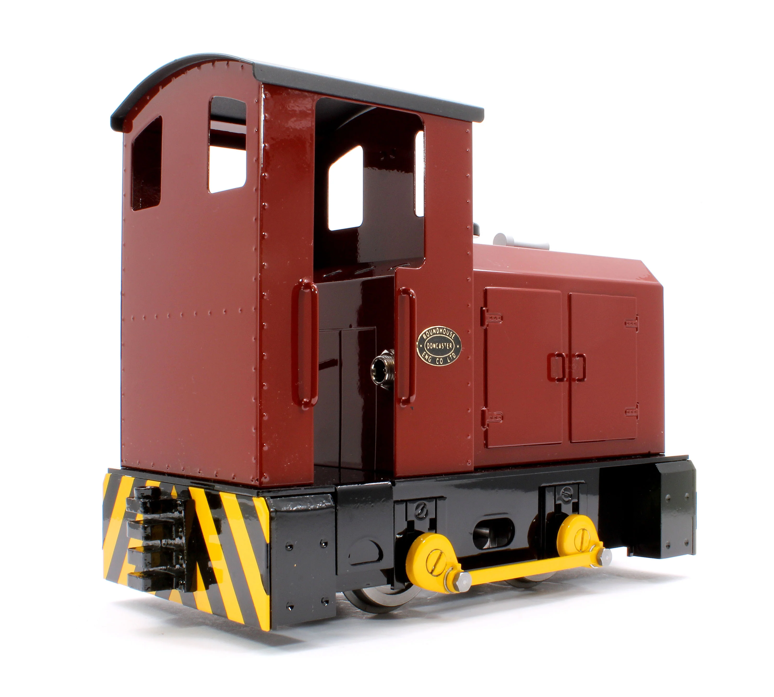 BUD-CRIMLAKE-I 0-4-0 'Bulldog' Crimson Lake (Radio Control, Insulated Wheels) Diesel Shunter - Image 3