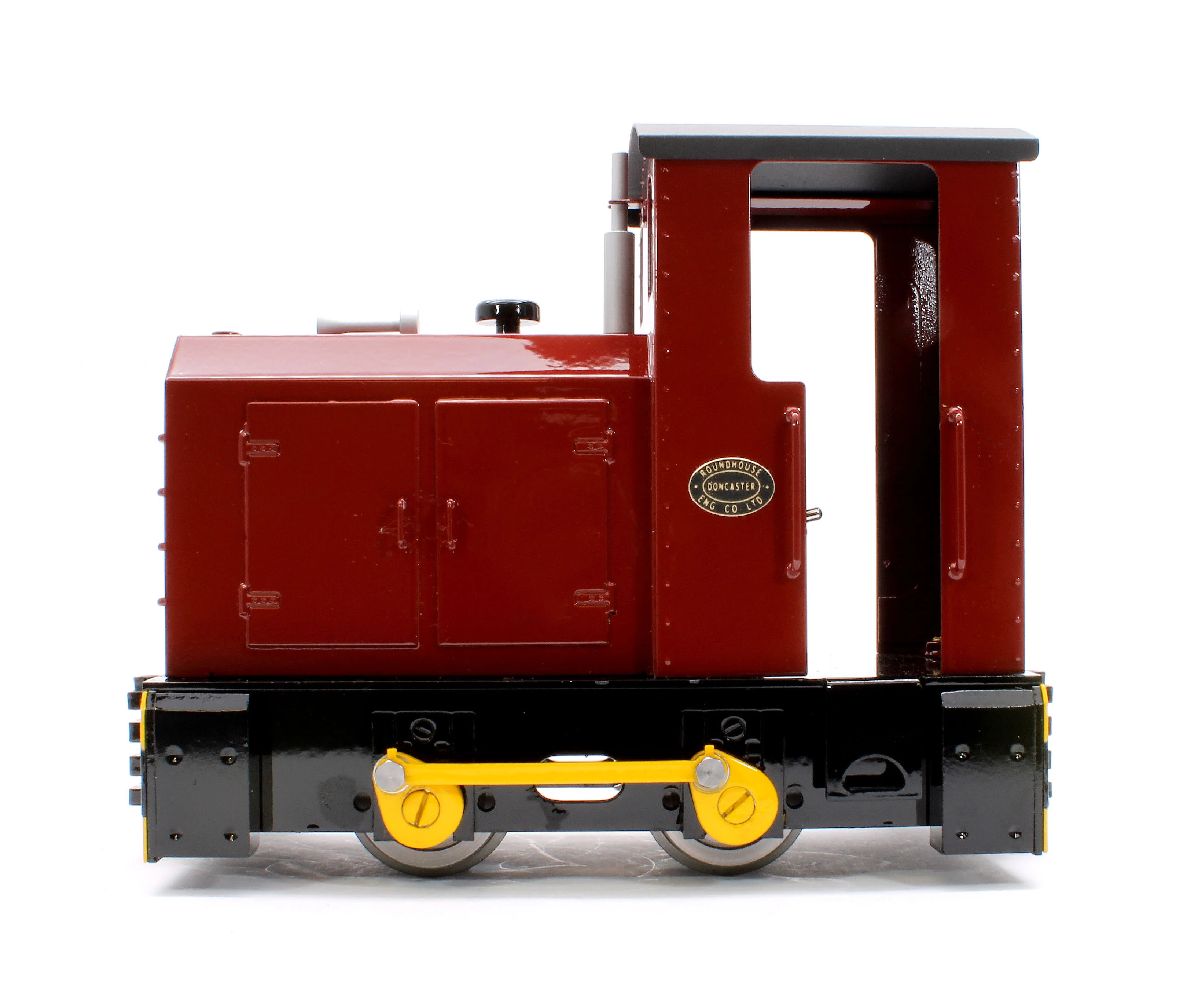 BUD-CRIMLAKE-I 0-4-0 'Bulldog' Crimson Lake (Radio Control, Insulated Wheels) Diesel Shunter - Image 5