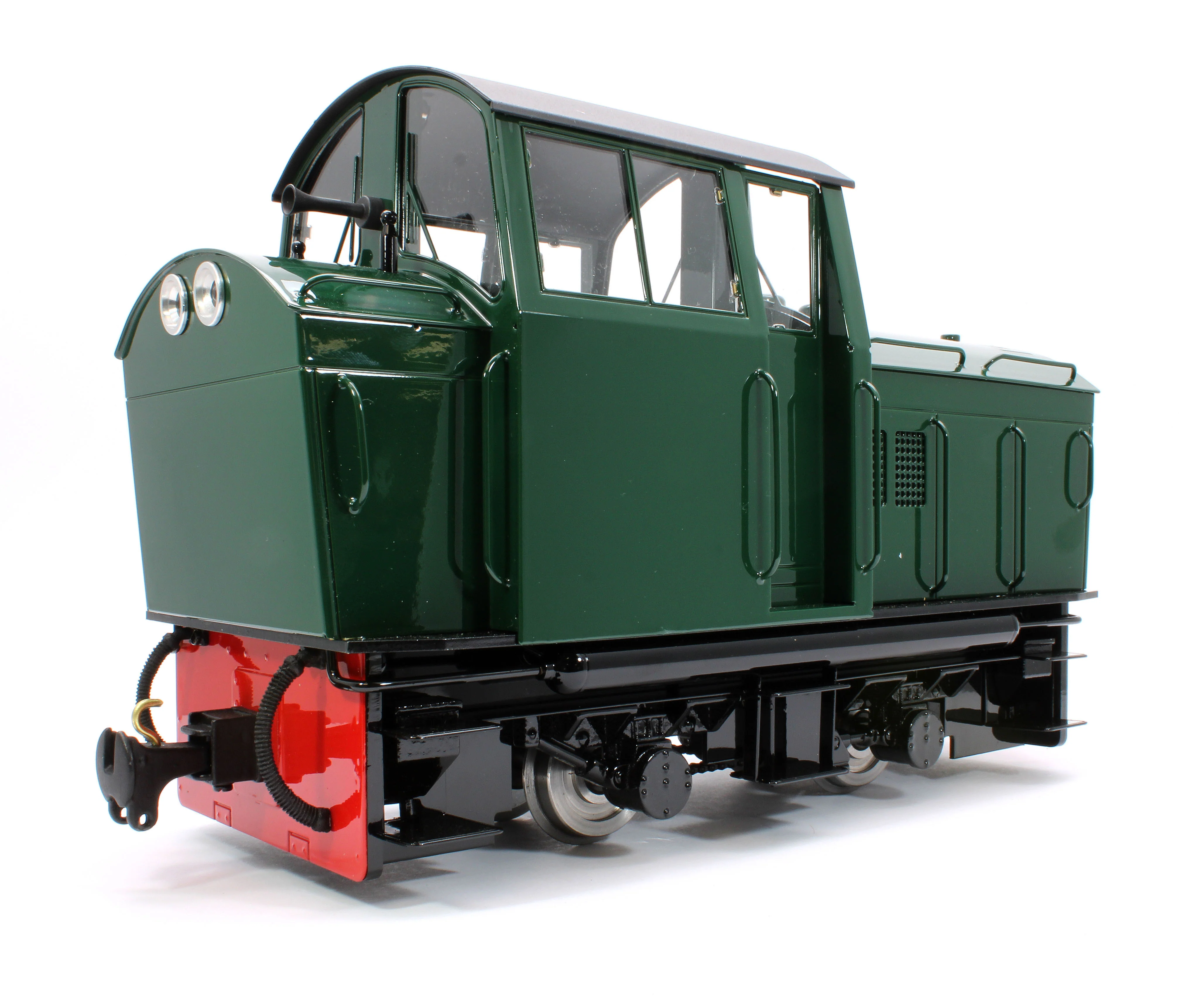 CNW 0-4-0 'Conway Castle' Deep Brunswick Green (Radio Control, Insulated Wheels) Diesel Locomotive - Image 4