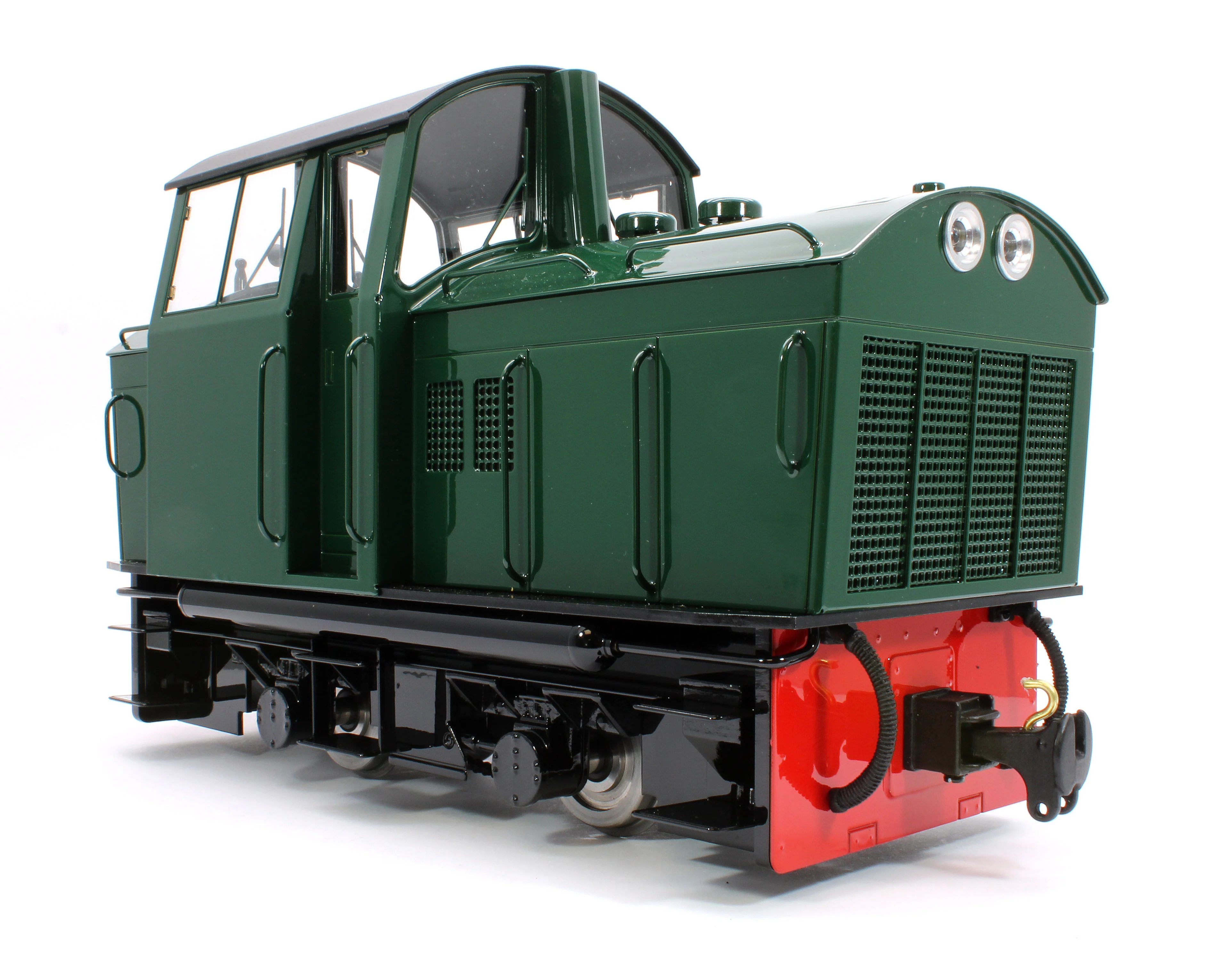 CNW 0-4-0 'Conway Castle' Deep Brunswick Green (Radio Control, Insulated Wheels) Diesel Locomotive - Image 6