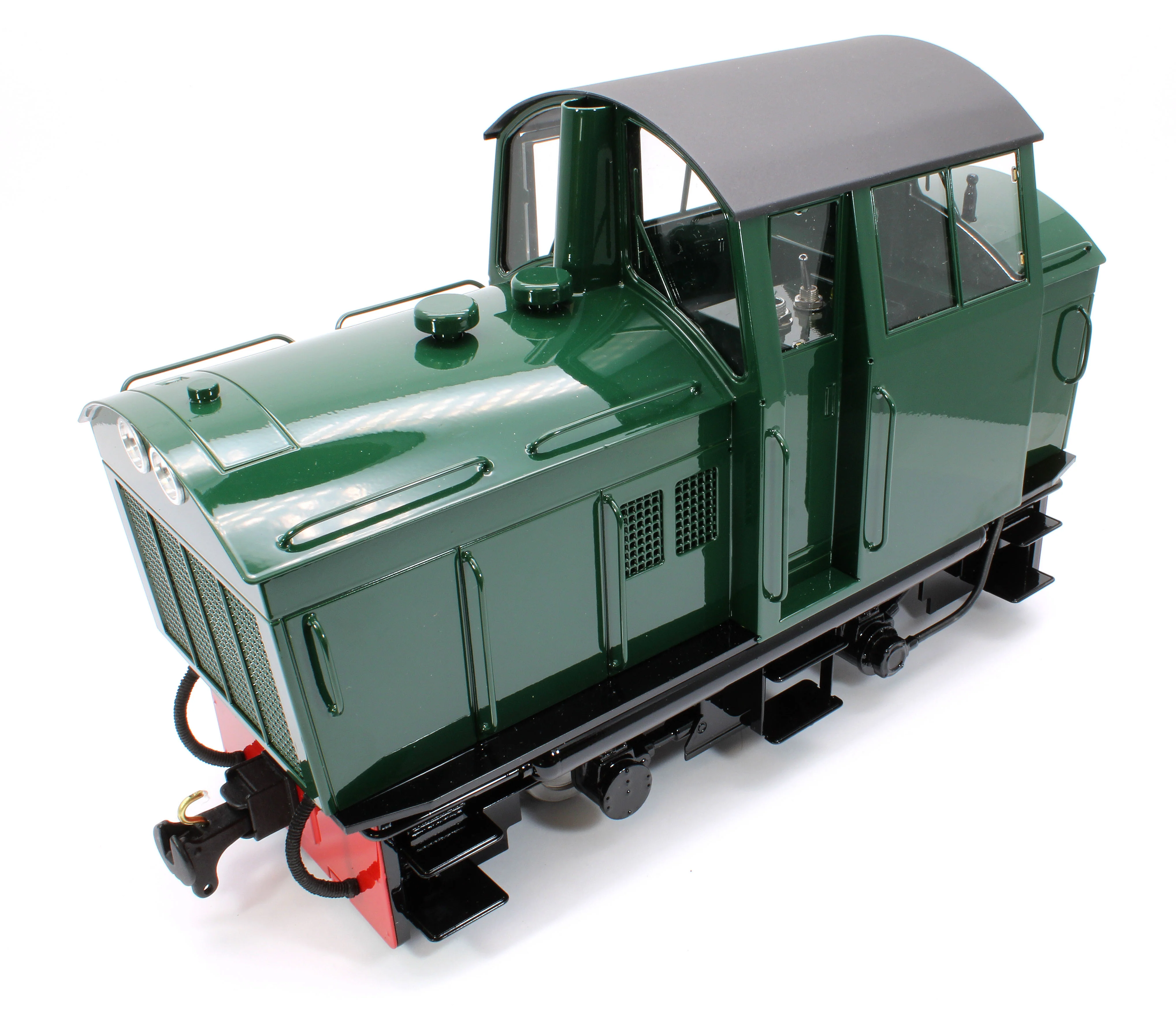 CNWS 0-4-0 'Conway Castle' Deep Brunswick Green (Radio Control, Insulated Wheels) Diesel Locomotive - With Sound - Image 8