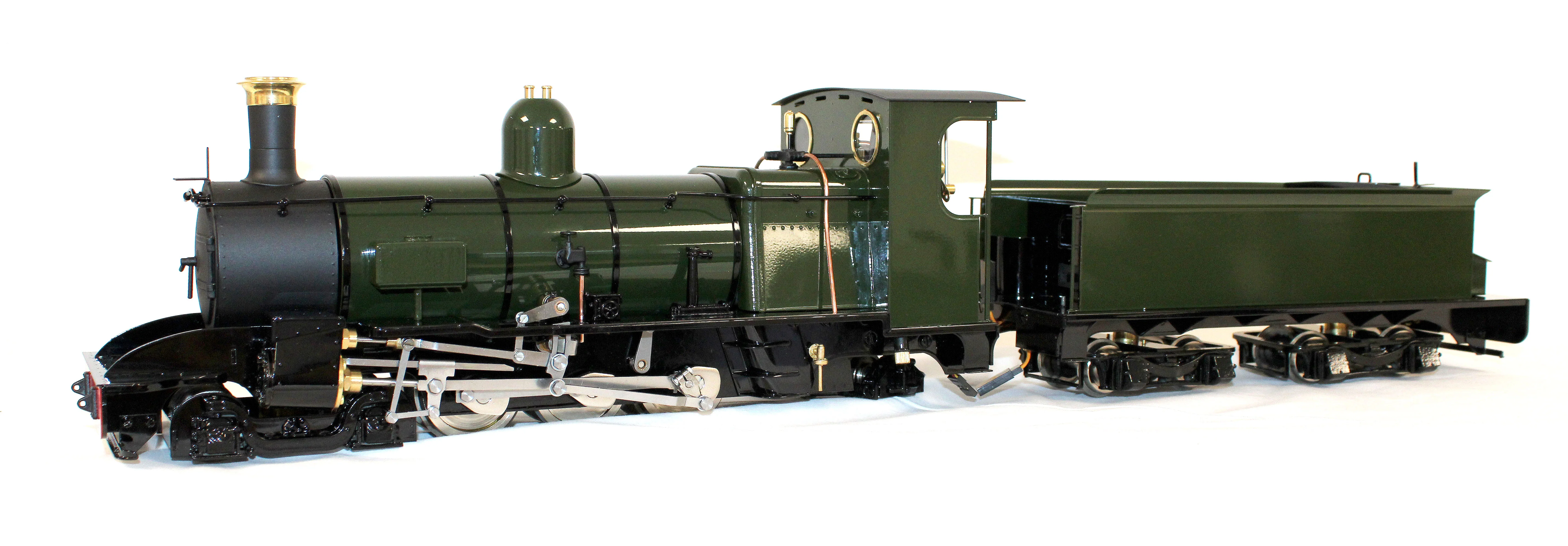 DCCRC-BRONZEGREEN-I Class C 4-6-2 'Darjeeling' Deep Bronze Green (Radio Control, Insulated Wheels) Steam Locomotive
