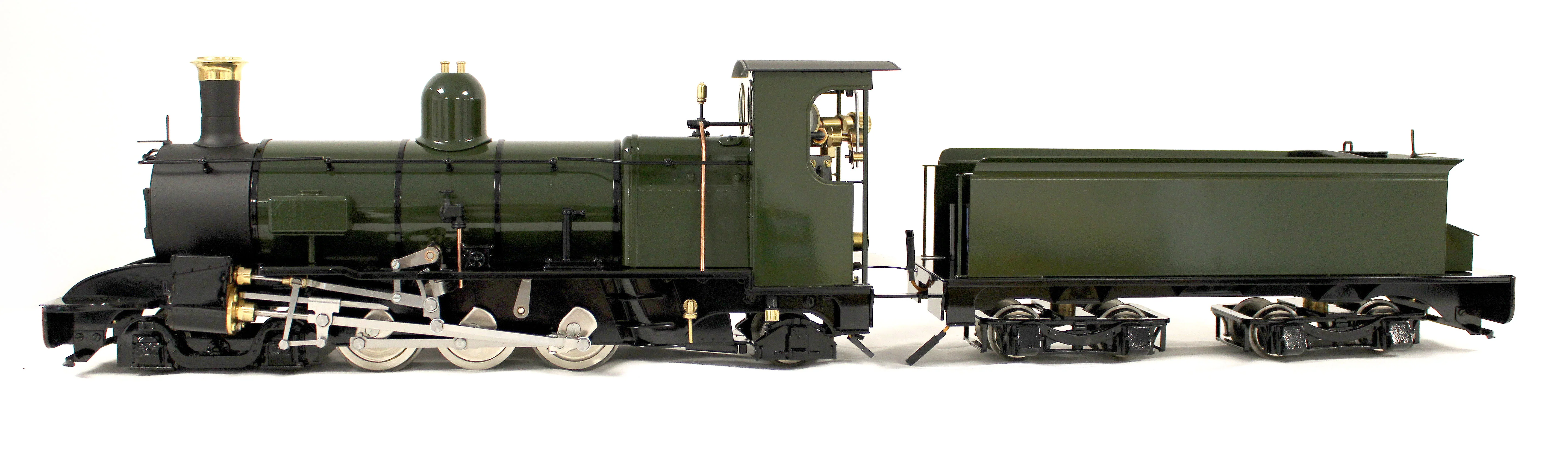 DCCRC-BRONZEGREEN-I Class C 4-6-2 'Darjeeling' Deep Bronze Green (Radio Control, Insulated Wheels) Steam Locomotive - Image 3