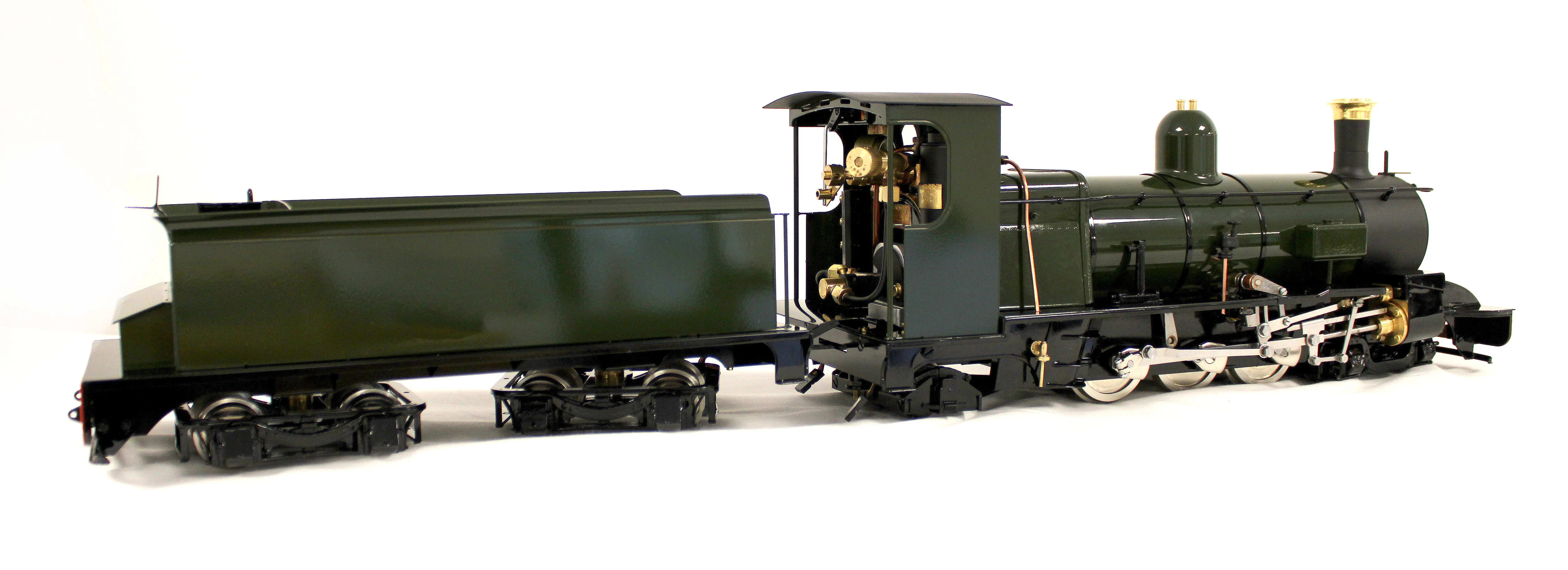 DCCRC-BRONZEGREEN-I Class C 4-6-2 'Darjeeling' Deep Bronze Green (Radio Control, Insulated Wheels) Steam Locomotive - Image 6