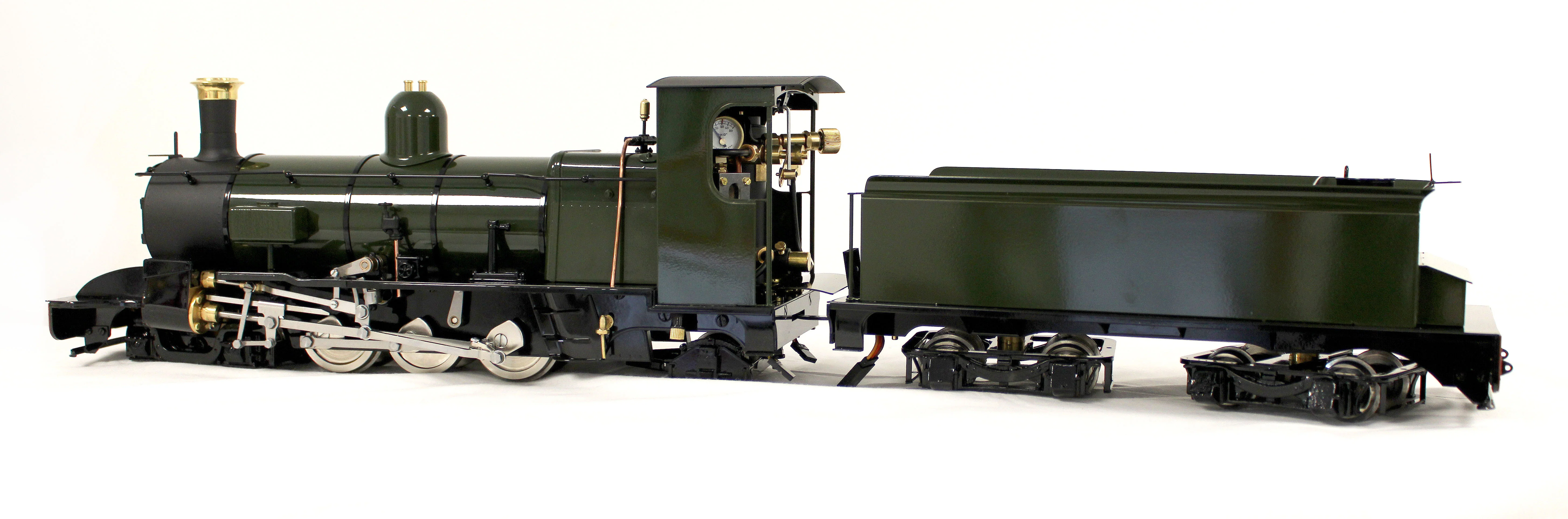 DCCRC-BRONZEGREEN-NI Class C 4-6-2 'Darjeeling' Deep Bronze Green (Radio Control, Uninsulated Wheels) Steam Locomotive - Image 4