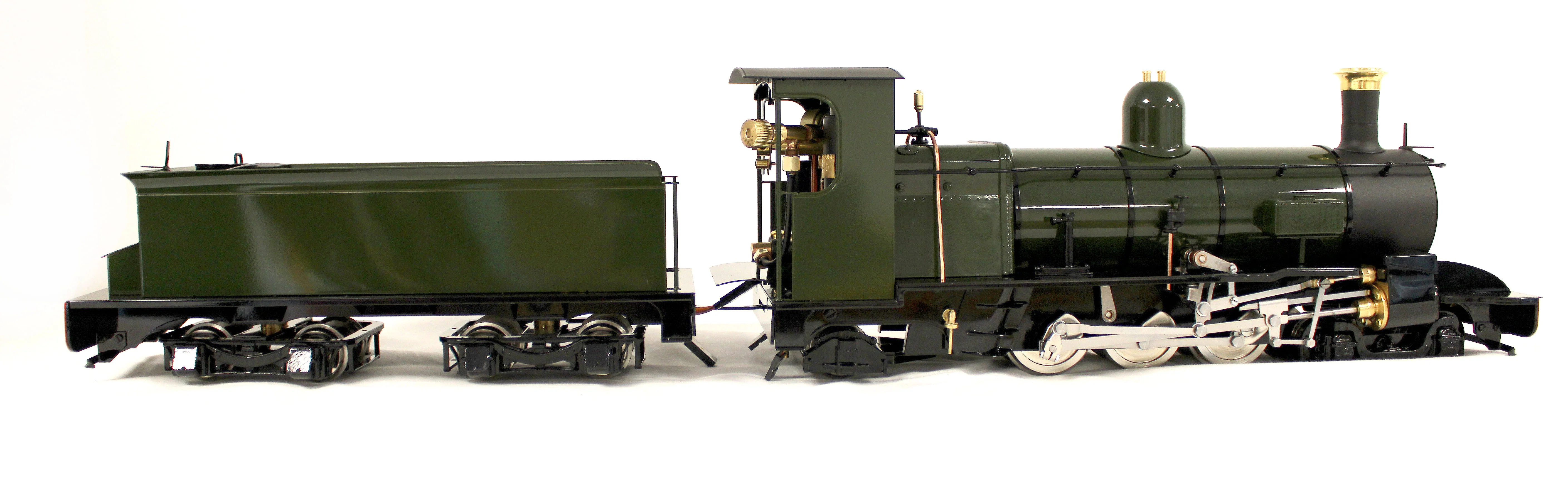 DCCRC-BRONZEGREEN-NI Class C 4-6-2 'Darjeeling' Deep Bronze Green (Radio Control, Uninsulated Wheels) Steam Locomotive - Image 7