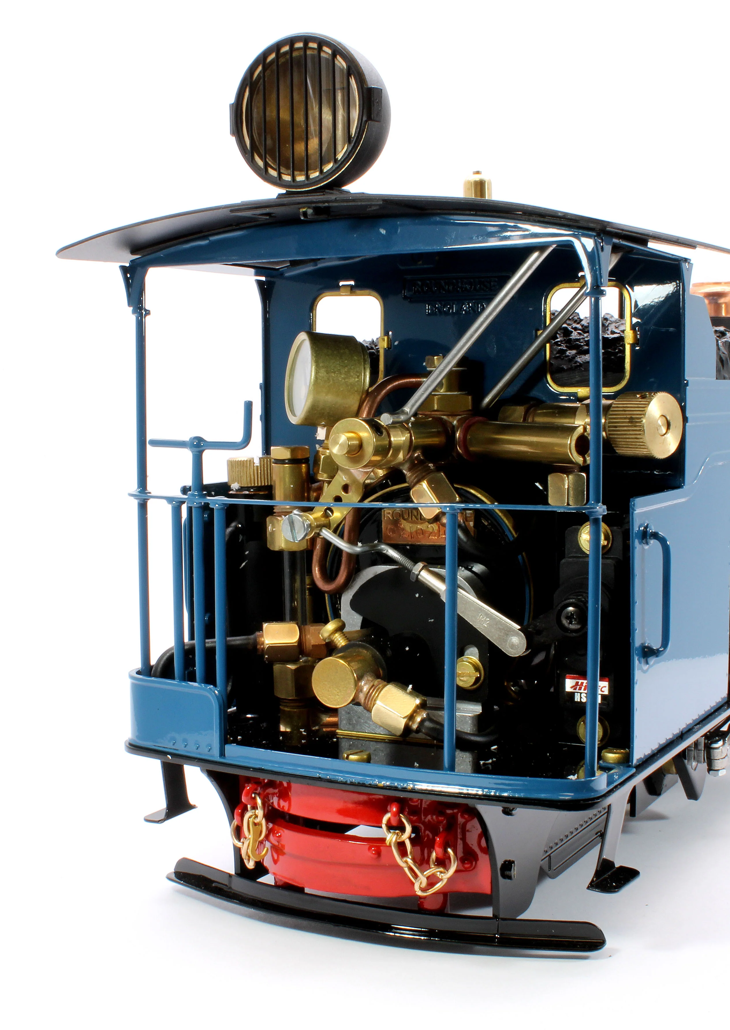 DRC-DARJBLUE-NI Class B 0-4-0 Saddle Tank Engine 'Darjeeling' Darjeeling Blue (Radio Control, Uninsulated Wheels) Steam Locomotive - Image 7