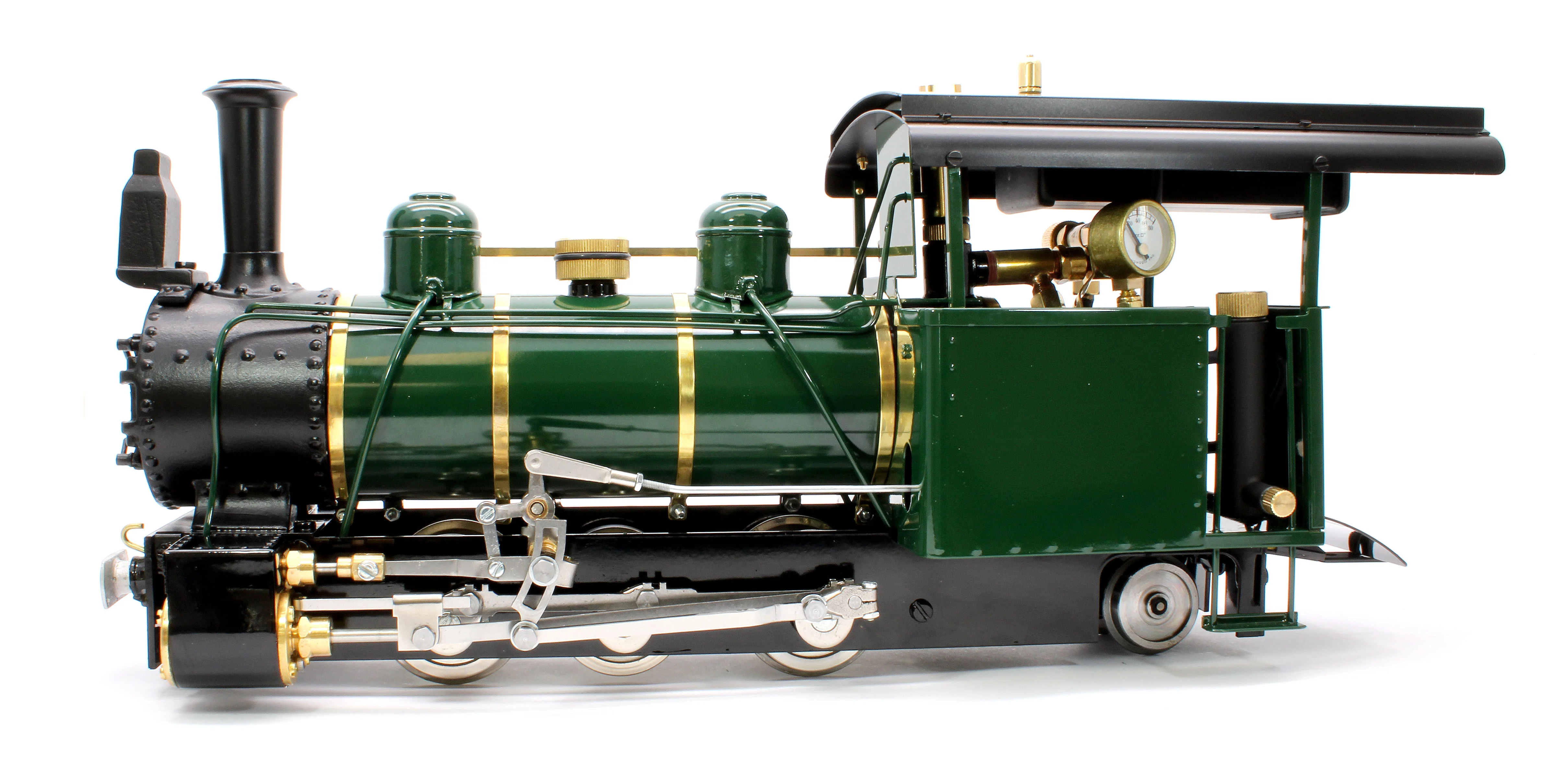 FRC-BRUNGREEN-NI 0-6-2 'Fowler' Deep Brunswick Green (Radio Control, Uninsulated Wheels) Steam Locomotive - Image 3