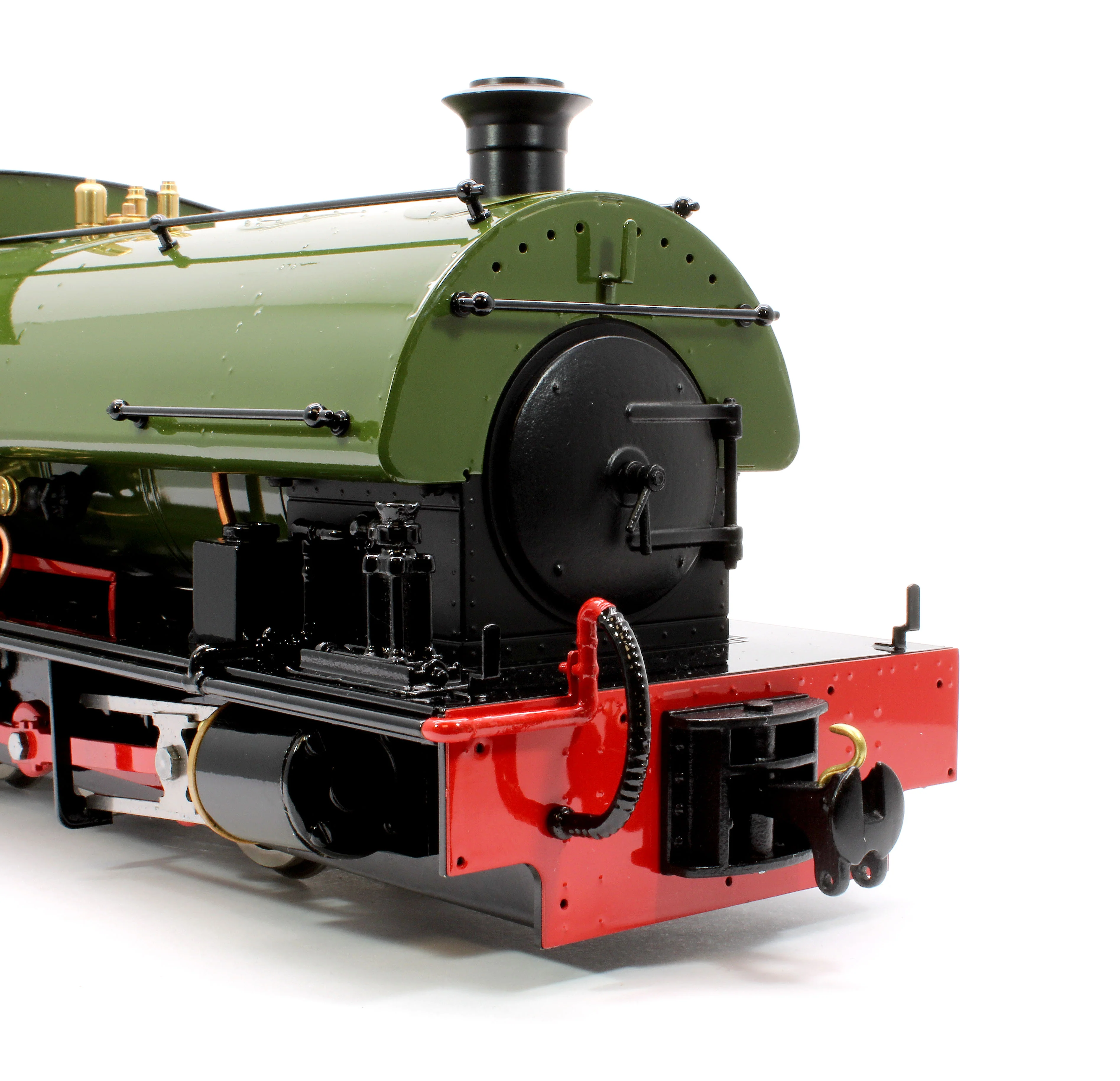 HARRC-OLIVE-NI 0-6-0 Saddle Tank 'Harrogate' Olive (Radio Control, Uninsulated Wheels) Steam Locomotive - Image 6