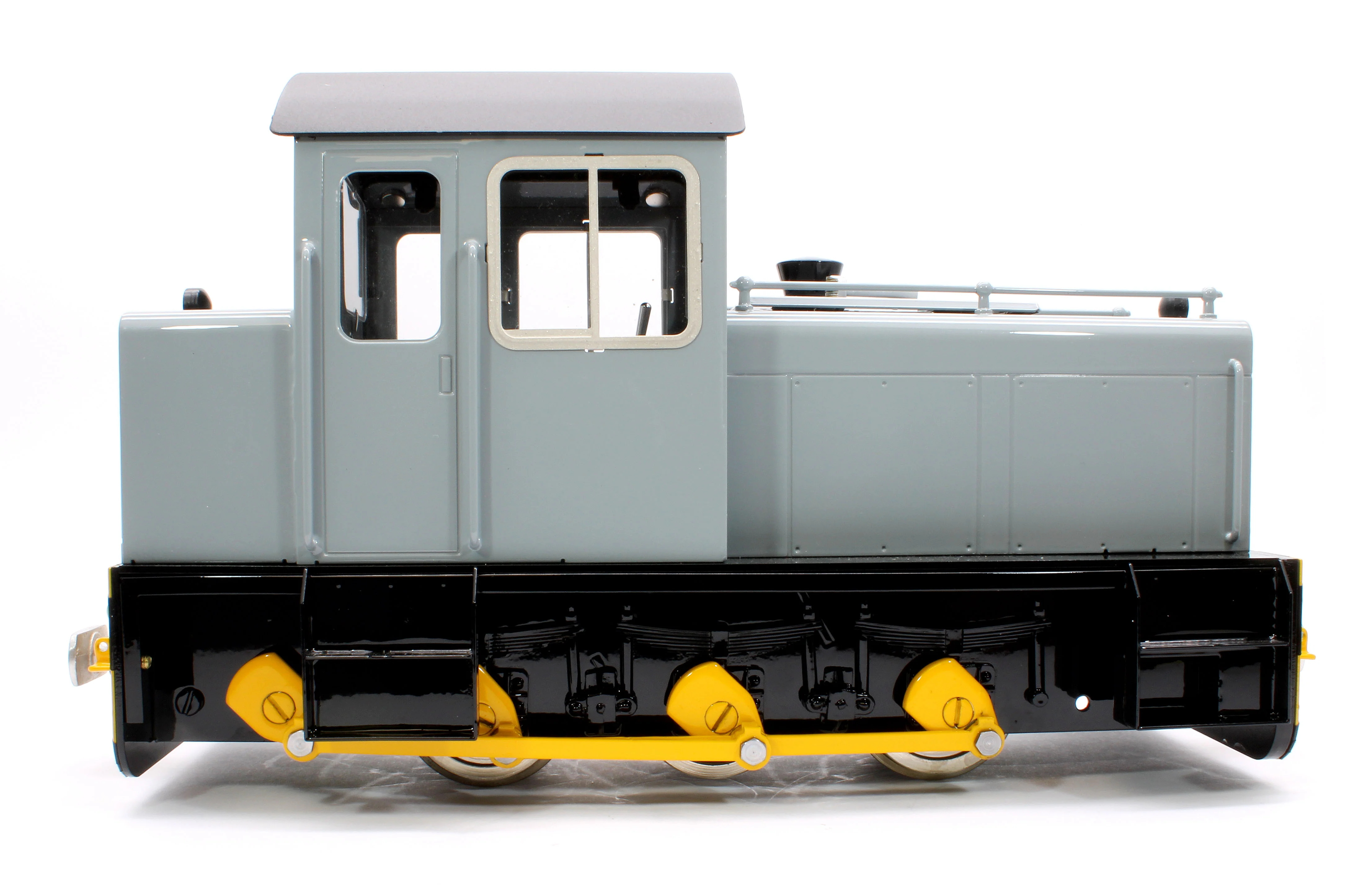 HCWS-WDGREY-I 0-6-0 'Harlech Castle MK.1' WD Grey (Radio Control, Insulated Wheels) Diesel Locomotive - With Sound - Image 5