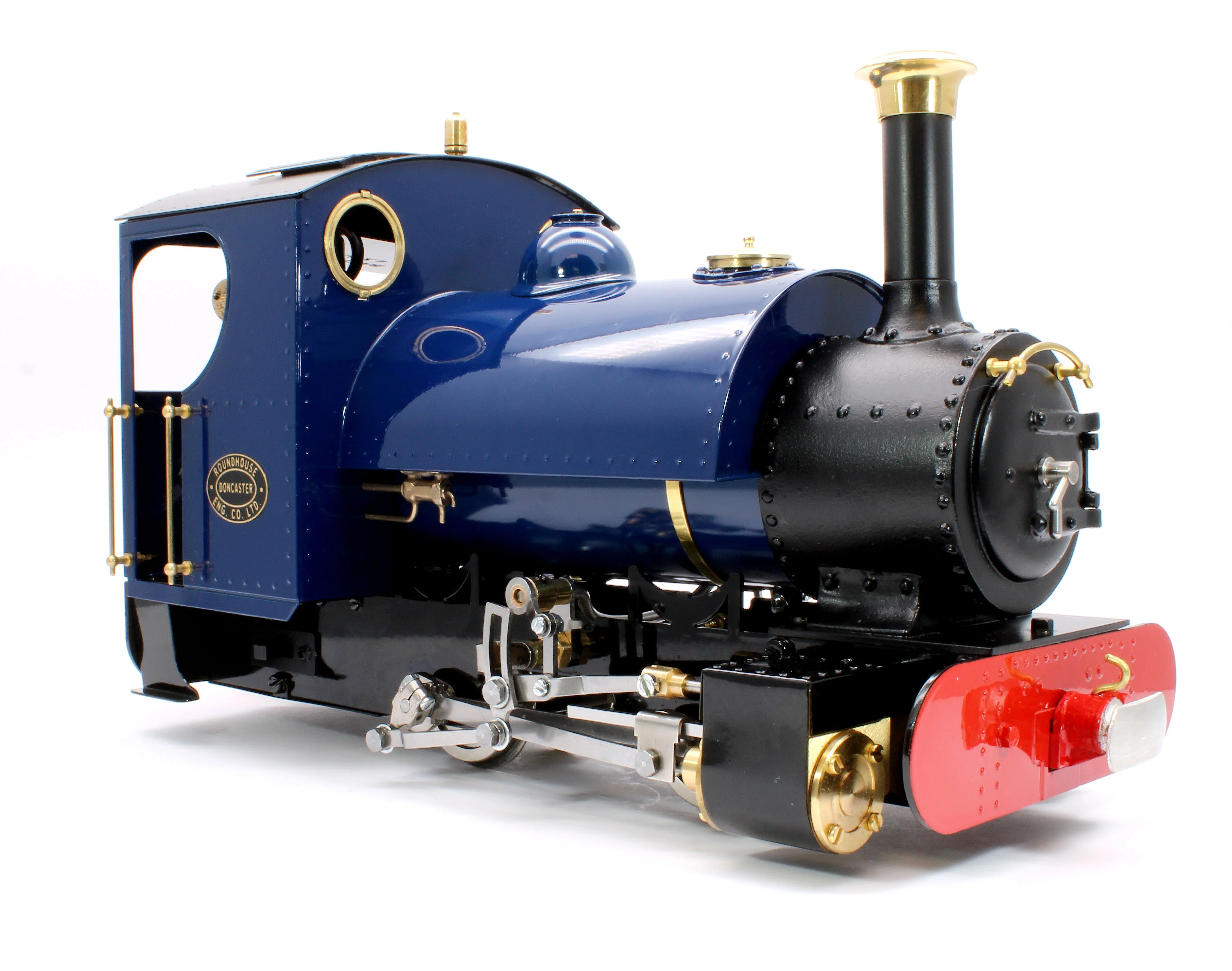 KRC-BLUE-I 0-4-0 Saddle Tank 'Katie' Blue (Radio Control, Insulated Wheels) Steam Locomotive - Image 4
