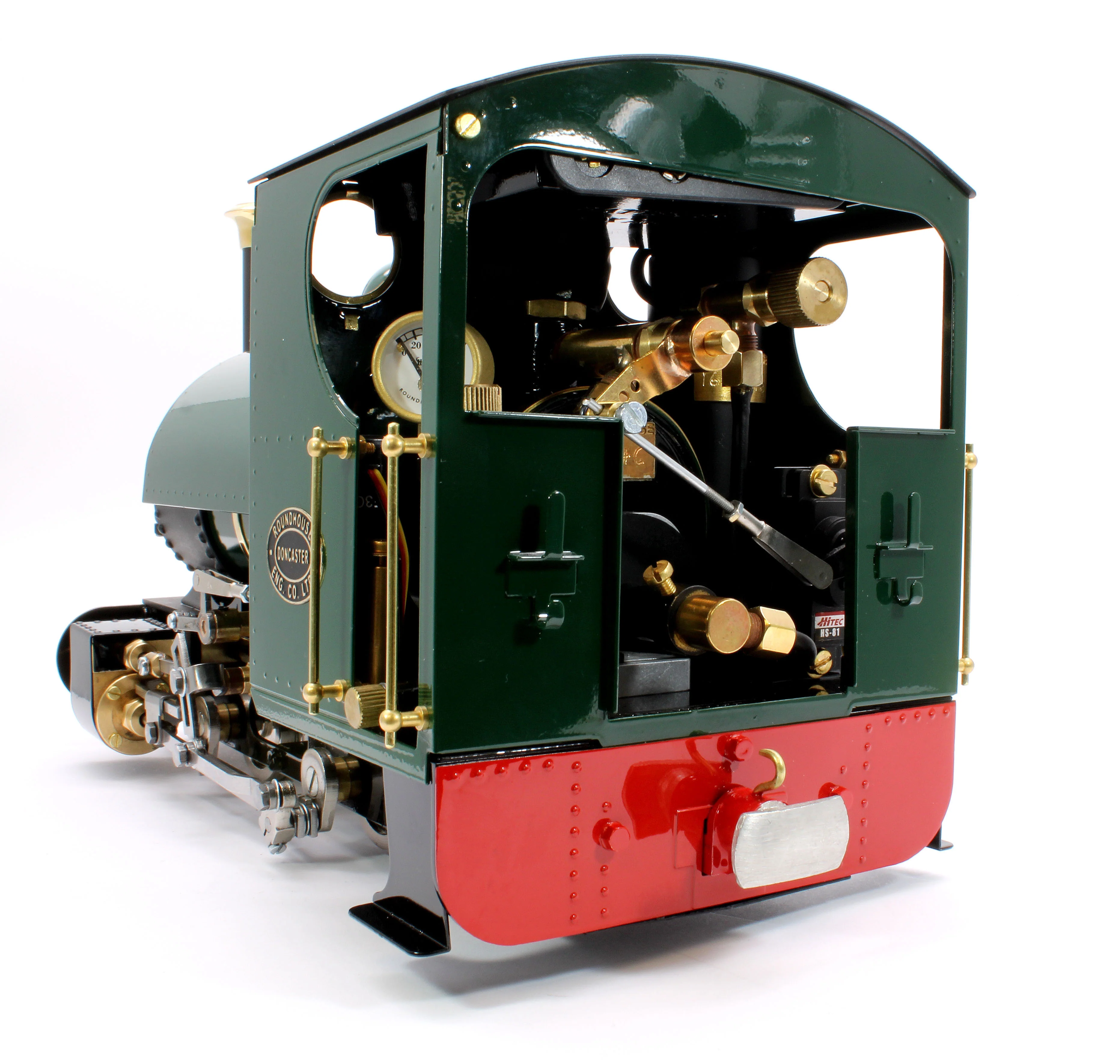 KRC-BRUNGREEN-NI 0-4-0 Saddle Tank 'Katie' Deep Brunswick Green (Radio Control, Uninsulated Wheels) Steam Locomotive - Image 8