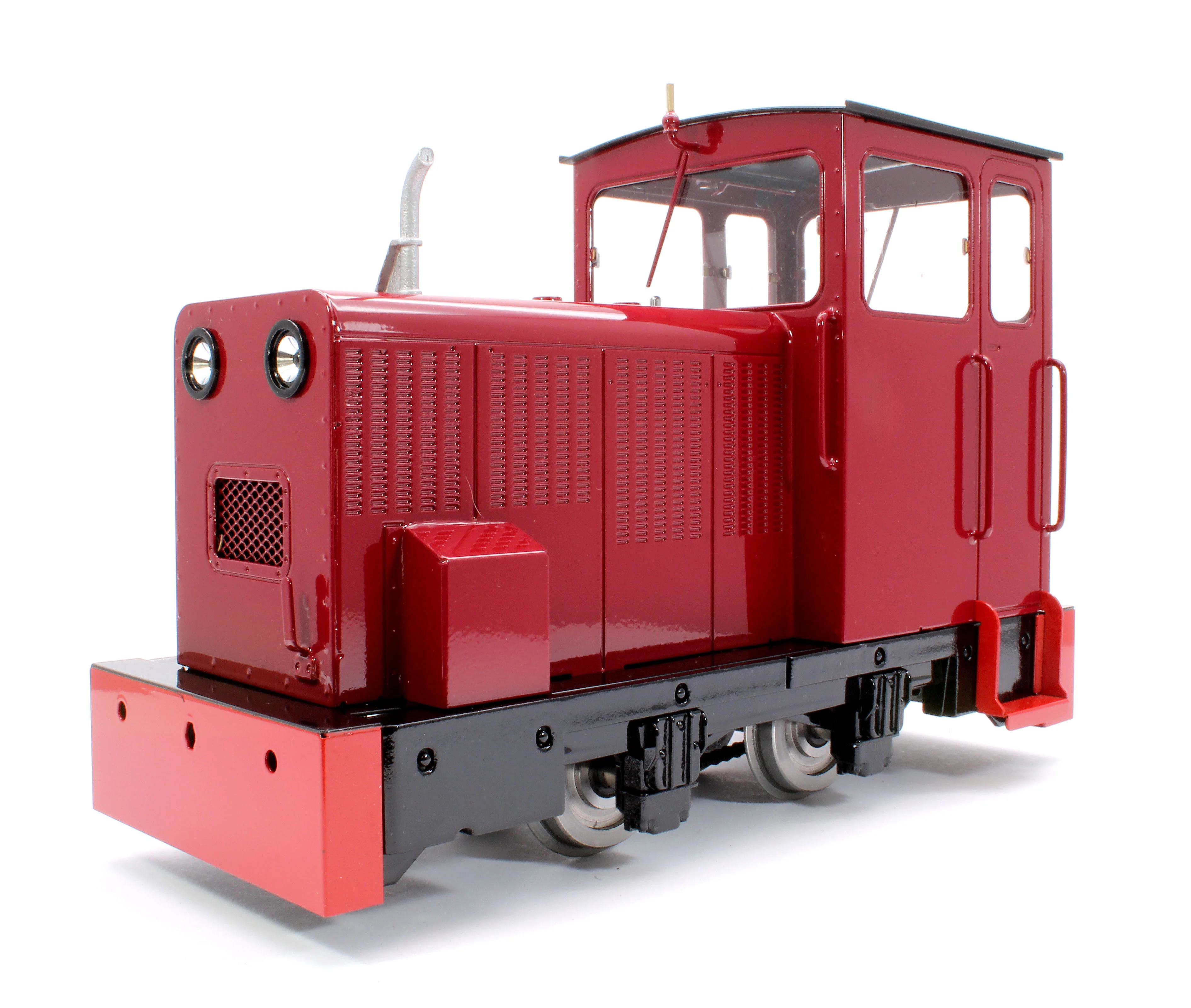 MER-MAROON-I 0-4-0 'Merseysider' Maroon (Radio Control, Insulated Wheels) Diesel Electric Locomotive