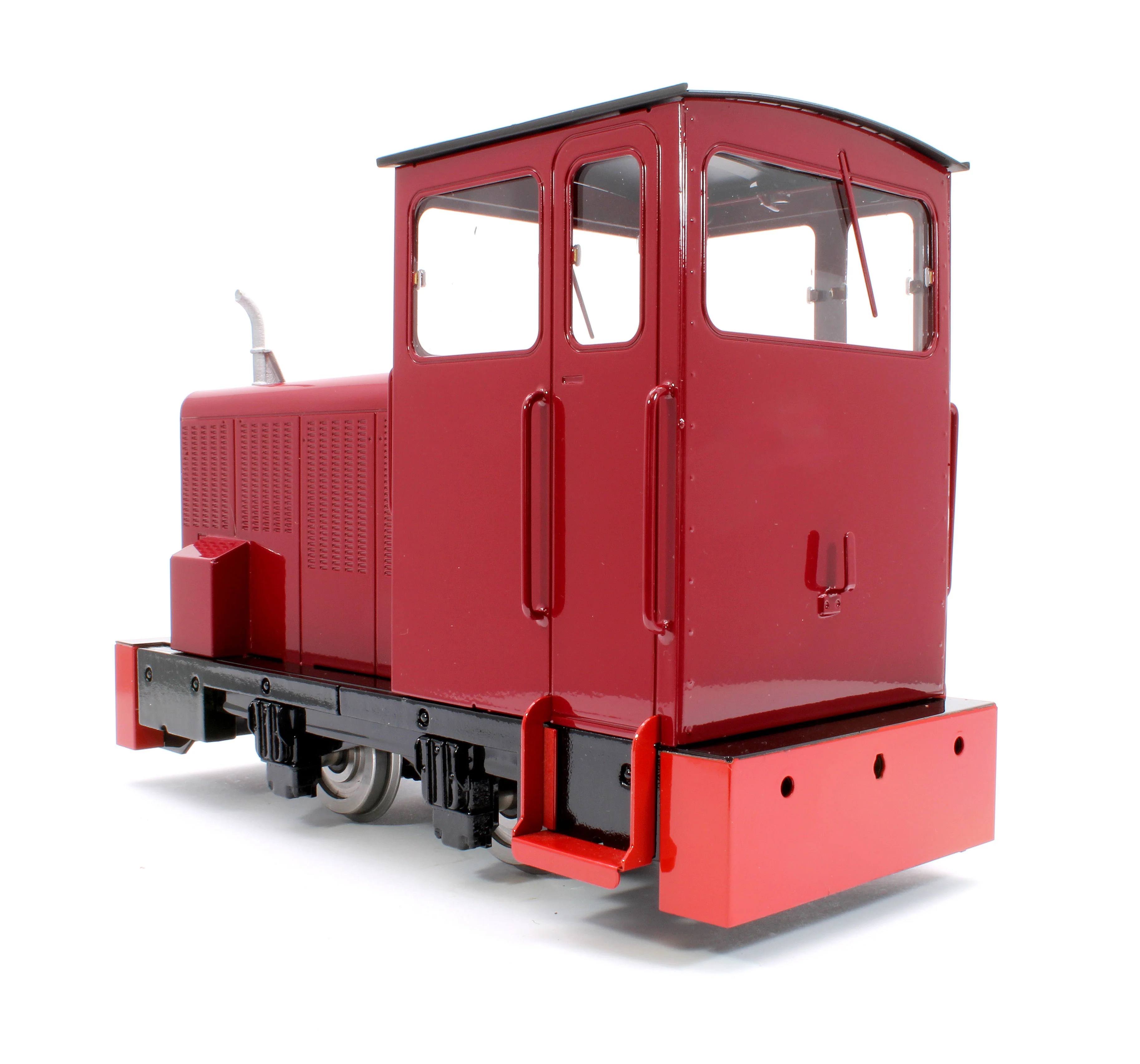 MER-MAROON-I 0-4-0 'Merseysider' Maroon (Radio Control, Insulated Wheels) Diesel Electric Locomotive - Image 3