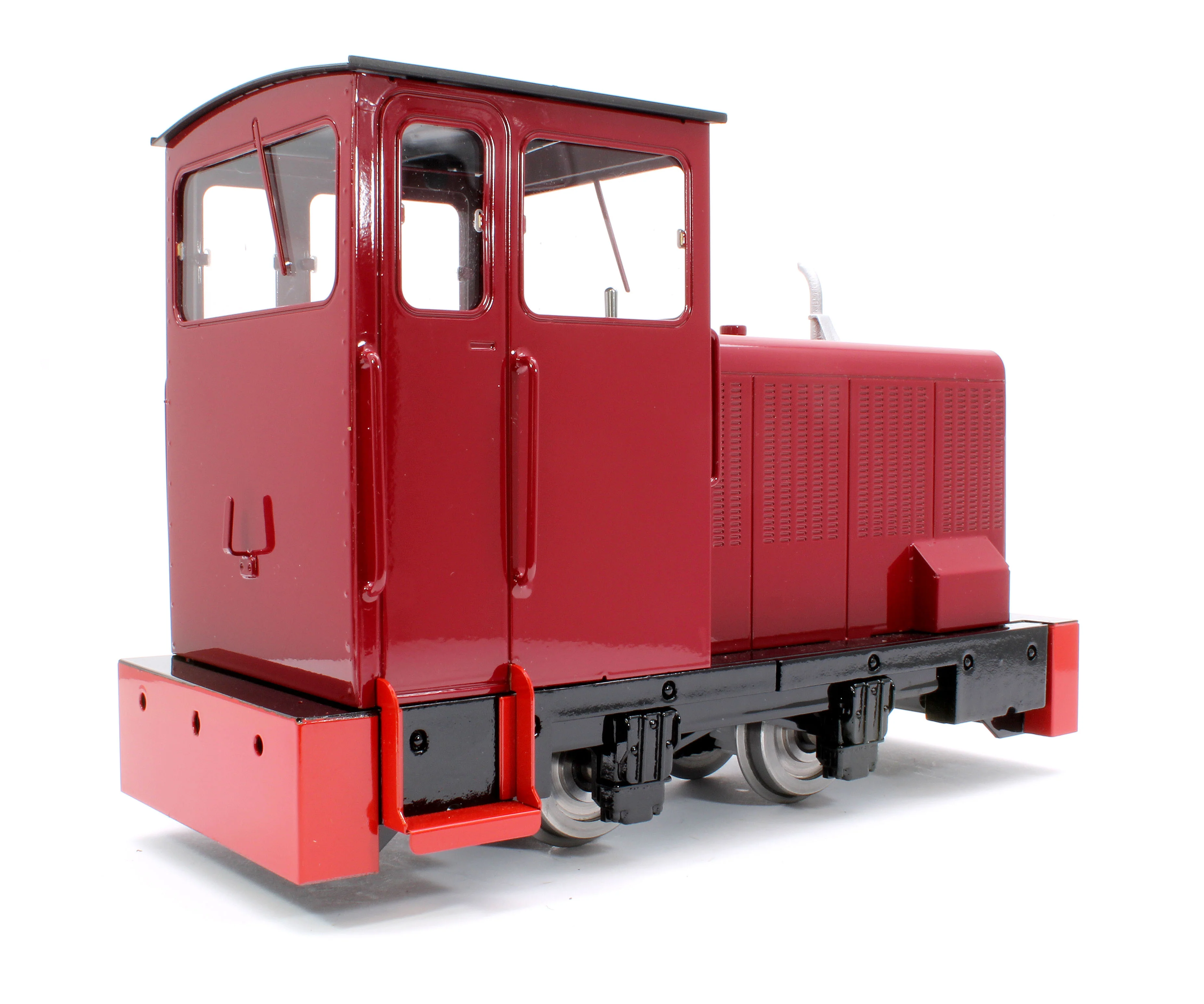 MER-MAROON-I 0-4-0 'Merseysider' Maroon (Radio Control, Insulated Wheels) Diesel Electric Locomotive - Image 4