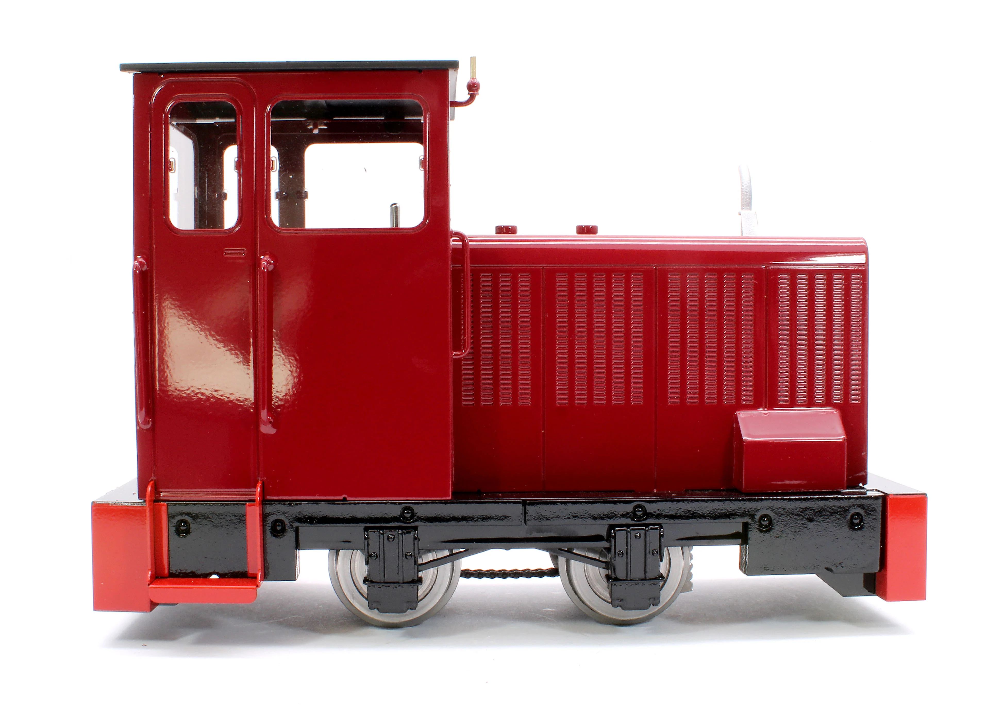 MER-MAROON-I 0-4-0 'Merseysider' Maroon (Radio Control, Insulated Wheels) Diesel Electric Locomotive - Image 5