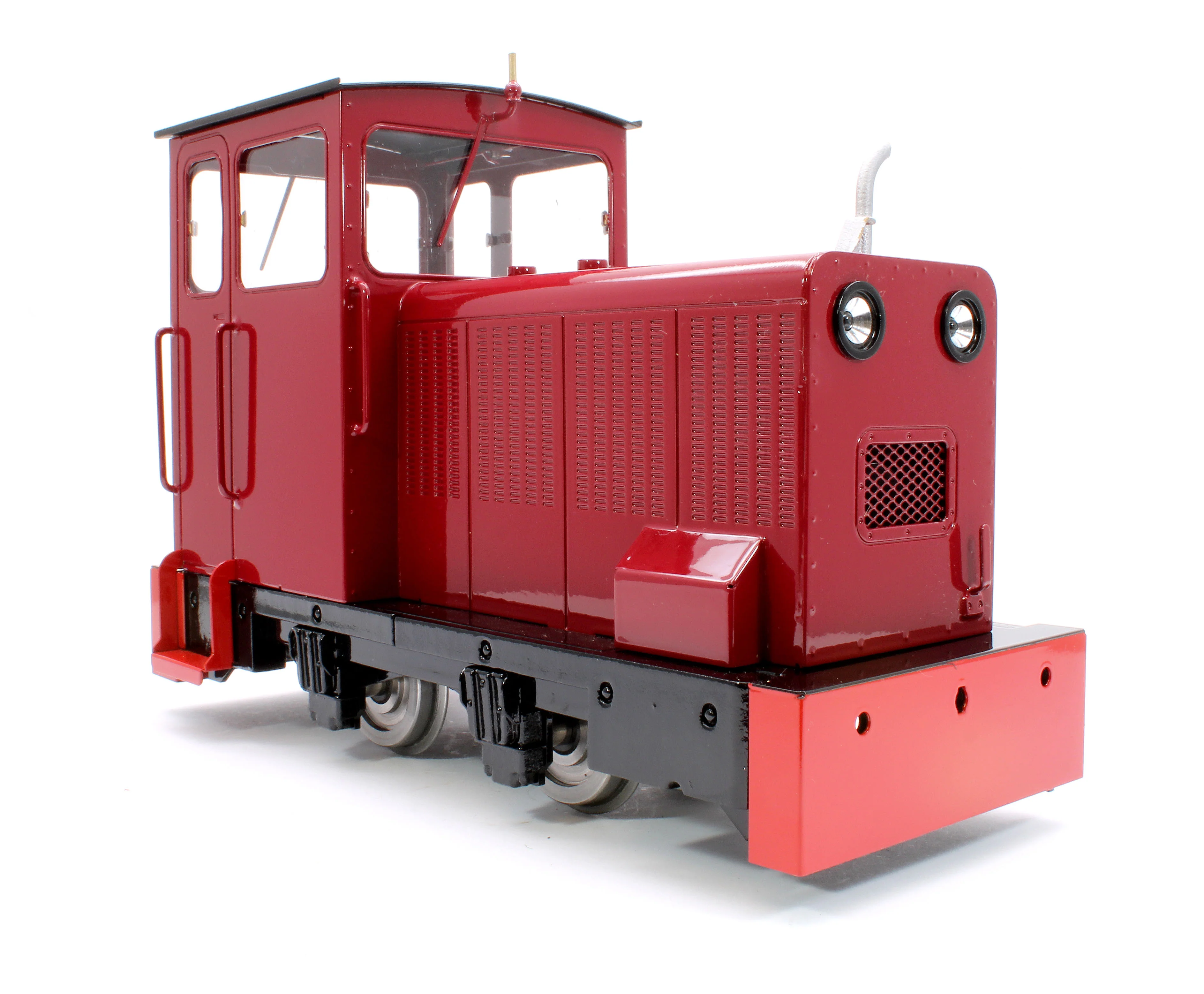 MER-MAROON-I 0-4-0 'Merseysider' Maroon (Radio Control, Insulated Wheels) Diesel Electric Locomotive - Image 6
