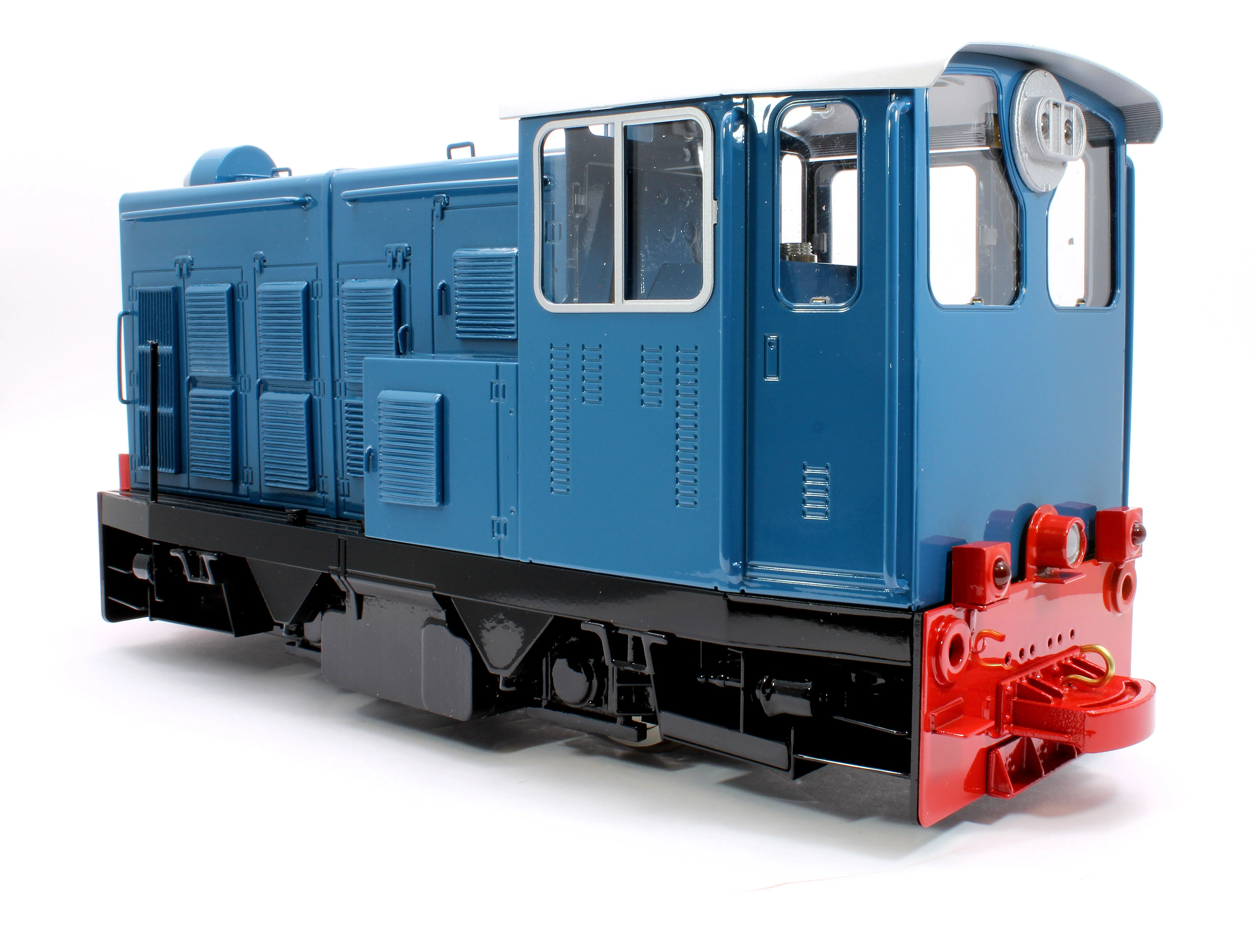 NDMWS-DARJBLUE-I 0-4-0 'Darjeeling NDM-6' Darjeeling Blue (Radio Control, Insulated Wheels) Diesel Locomotive - With Sound - Image 3