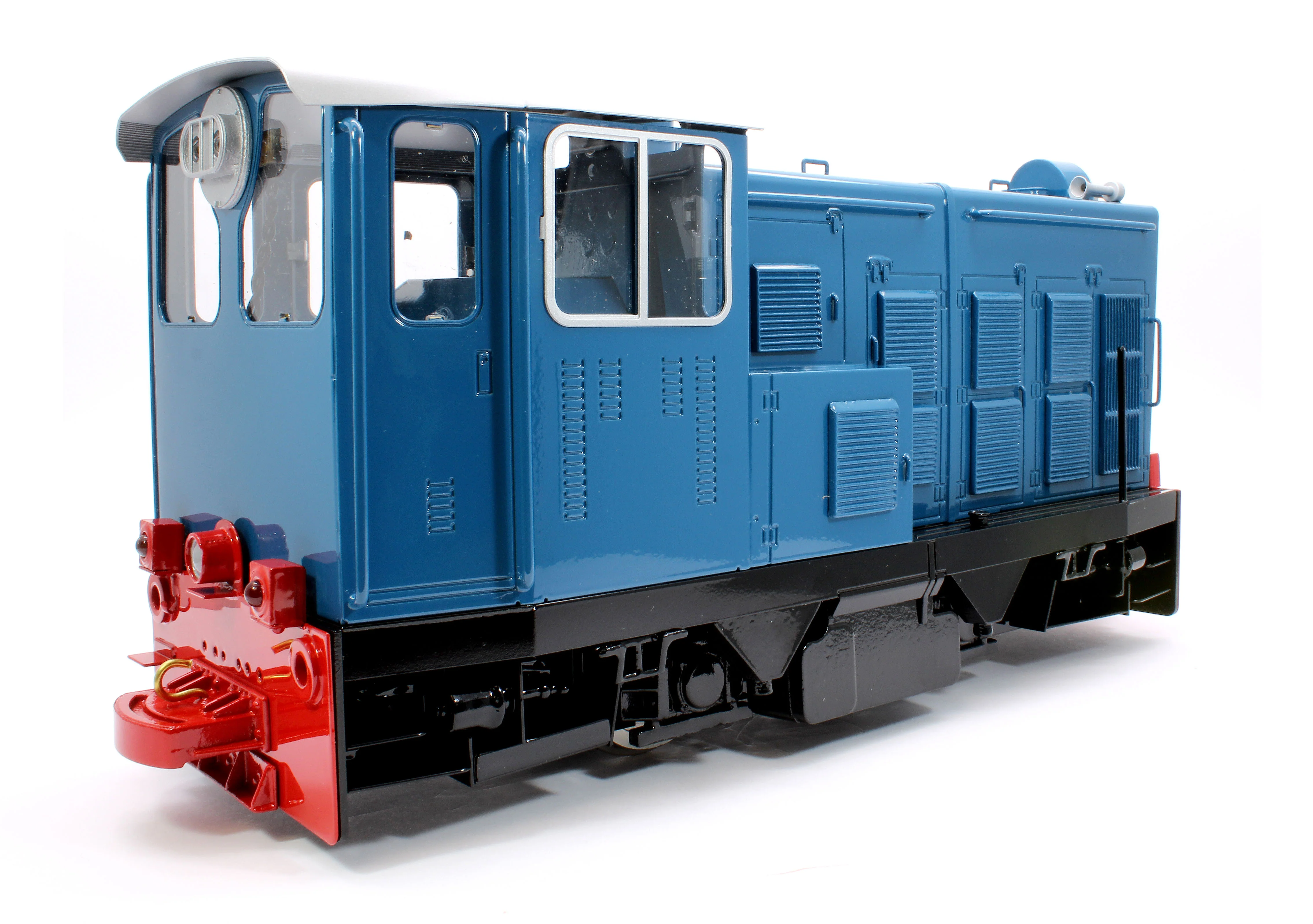 NDMWS-DARJBLUE-I 0-4-0 'Darjeeling NDM-6' Darjeeling Blue (Radio Control, Insulated Wheels) Diesel Locomotive - With Sound - Image 4