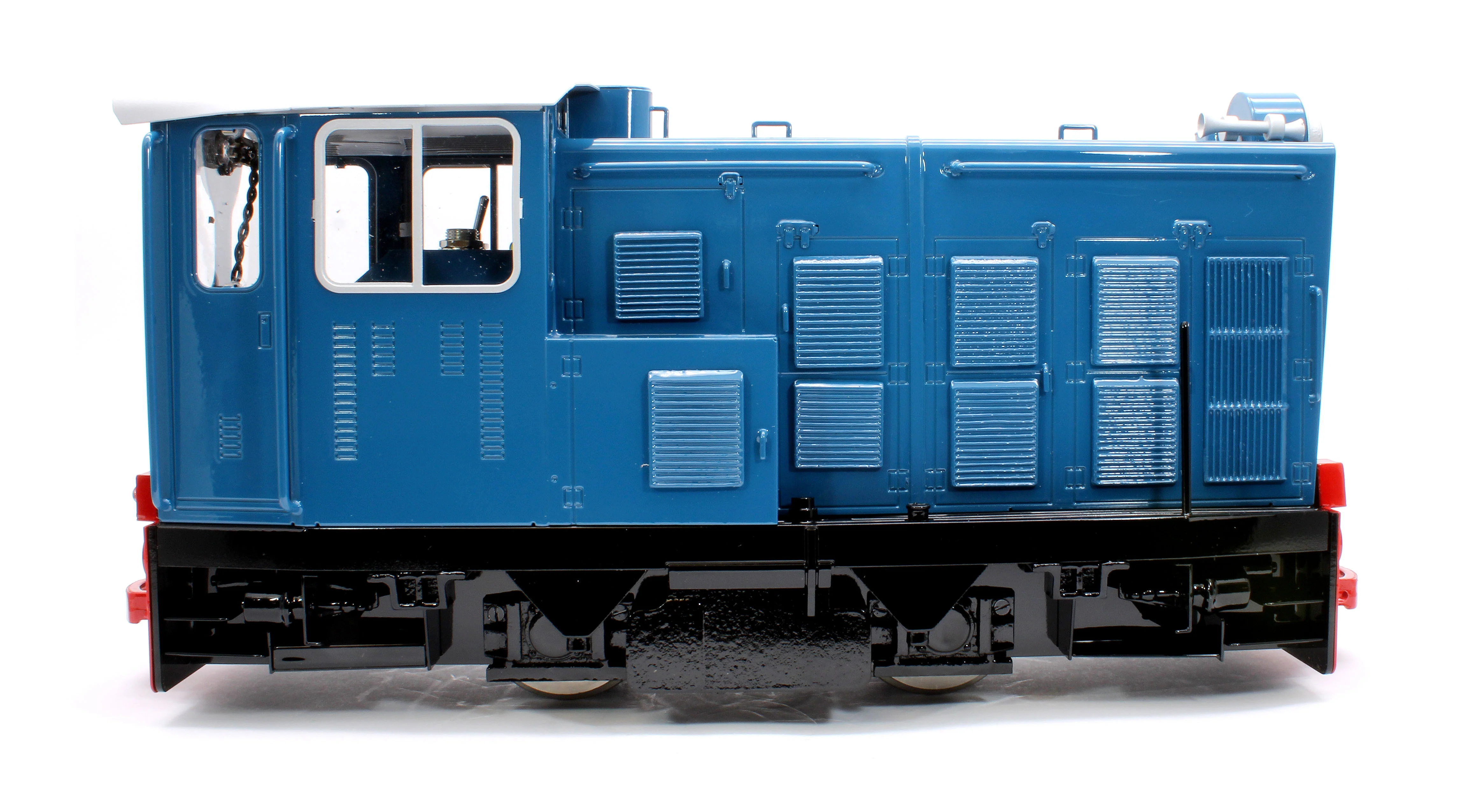 NDMWS-DARJBLUE-I 0-4-0 'Darjeeling NDM-6' Darjeeling Blue (Radio Control, Insulated Wheels) Diesel Locomotive - With Sound - Image 5