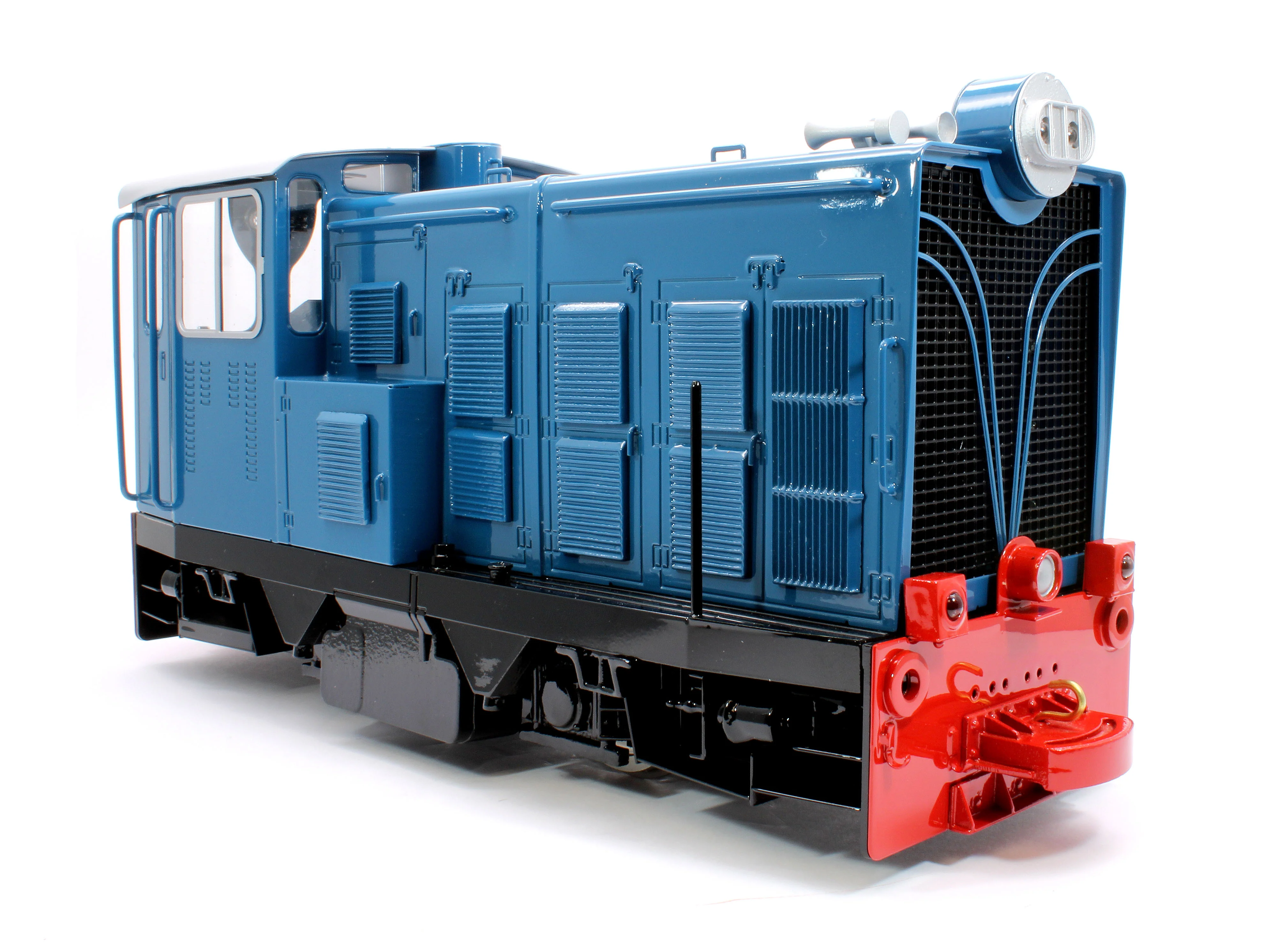 NDMWS-DARJBLUE-I 0-4-0 'Darjeeling NDM-6' Darjeeling Blue (Radio Control, Insulated Wheels) Diesel Locomotive - With Sound - Image 7