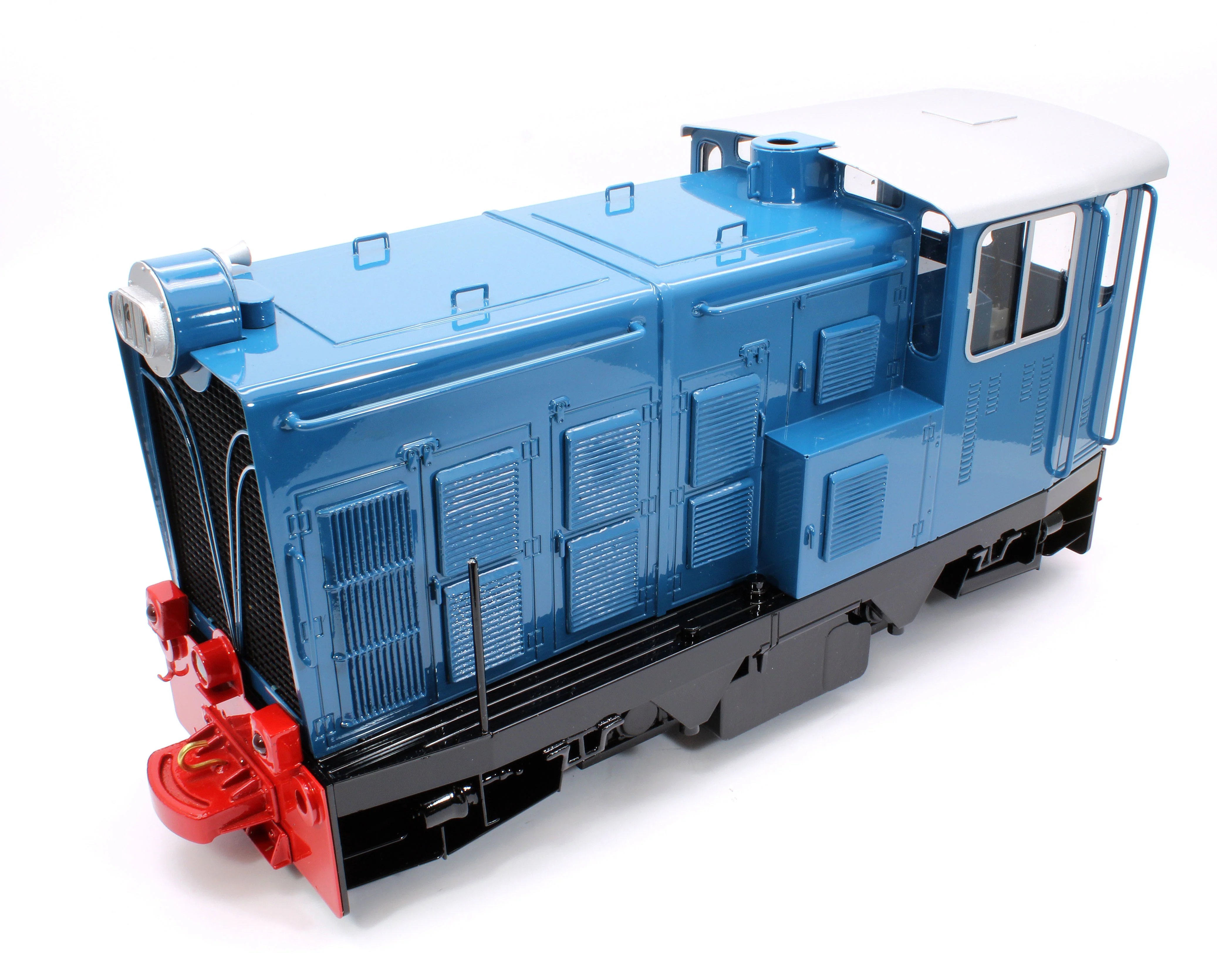 NDMWS-DARJBLUE-I 0-4-0 'Darjeeling NDM-6' Darjeeling Blue (Radio Control, Insulated Wheels) Diesel Locomotive - With Sound - Image 9