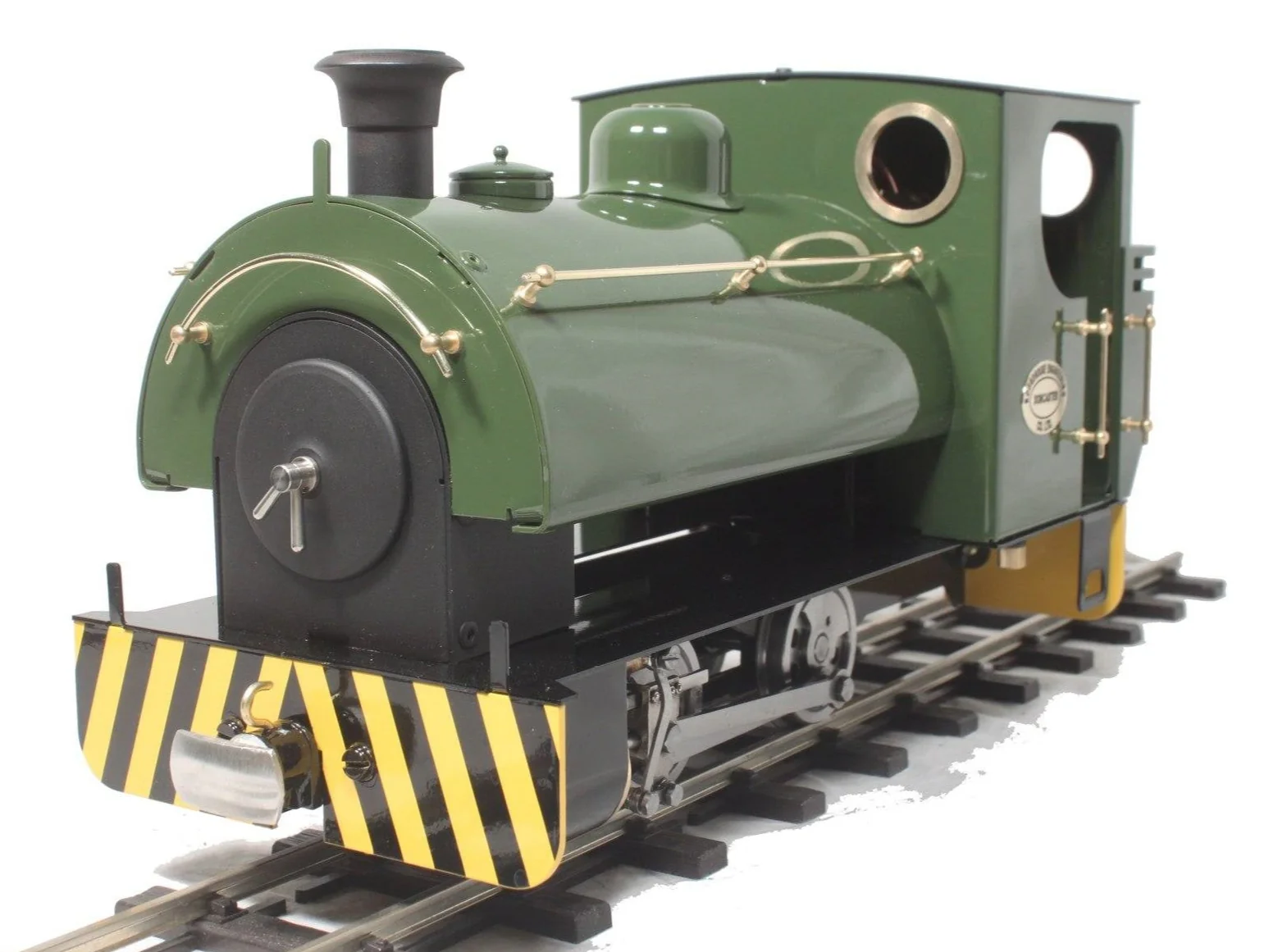 PEGGIE-OLIVE-45 0-4-0 Saddle Tank 'Peggie' Olive Green (Manual) Steam Locomotive
