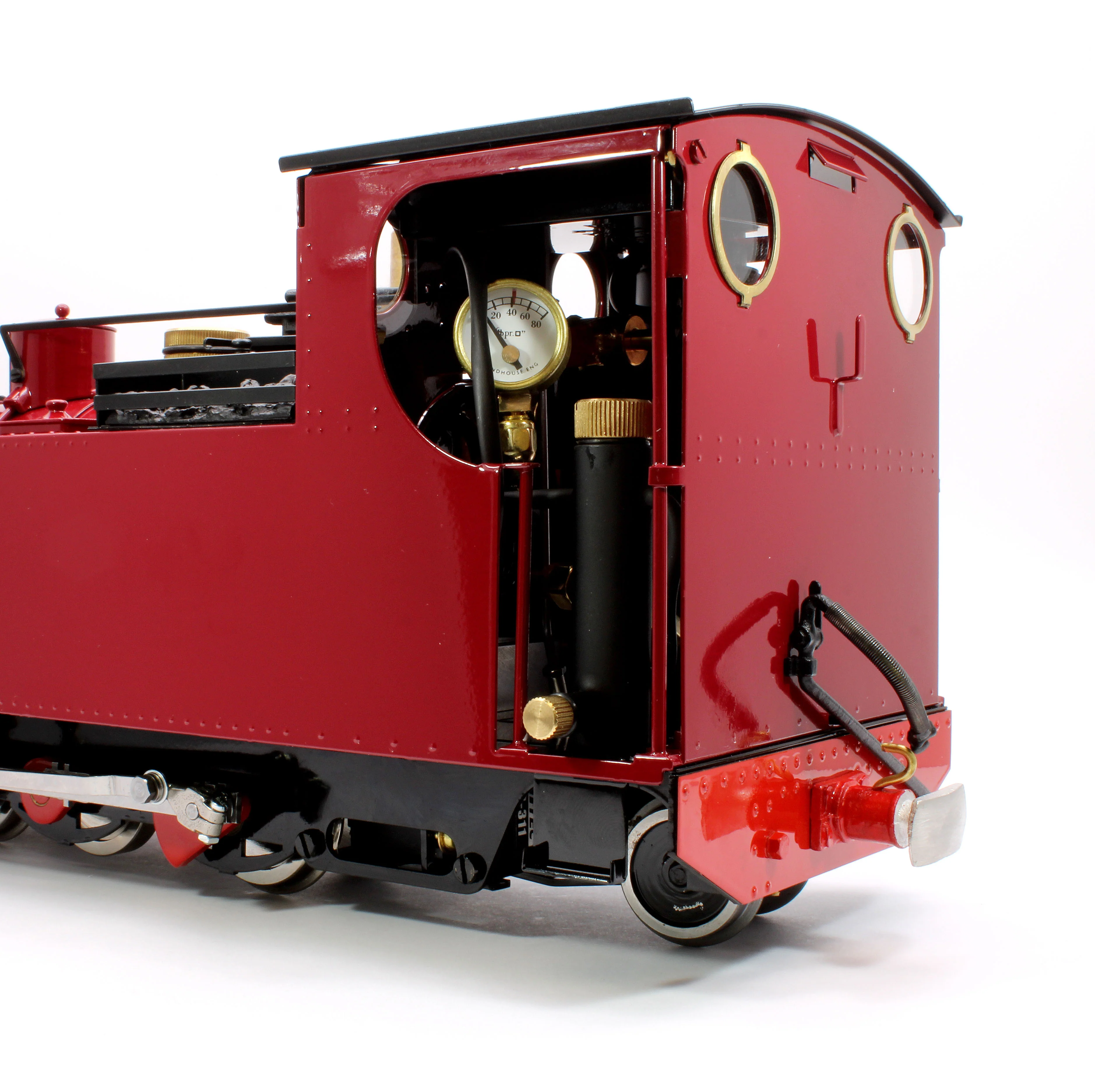 RRC-MAROON-I 2-6-2 Side Tank Engine 'Russell' Maroon (Radio Control, Insulated Wheels) Steam Locomotive - Image 8