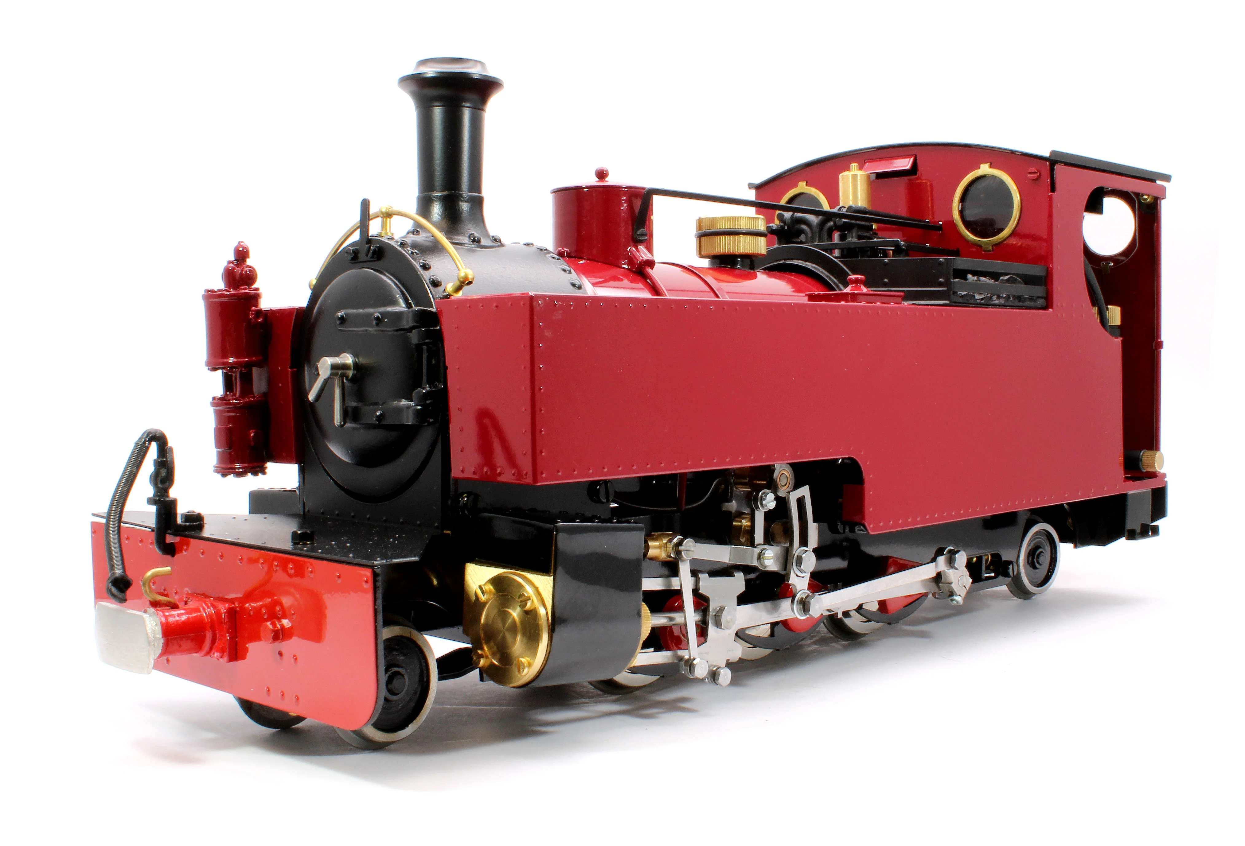 RRC-MAROON-NI 2-6-2 Side Tank Engine 'Russell' Maroon (Radio Control, Uninsulated Wheels) Steam Locomotive