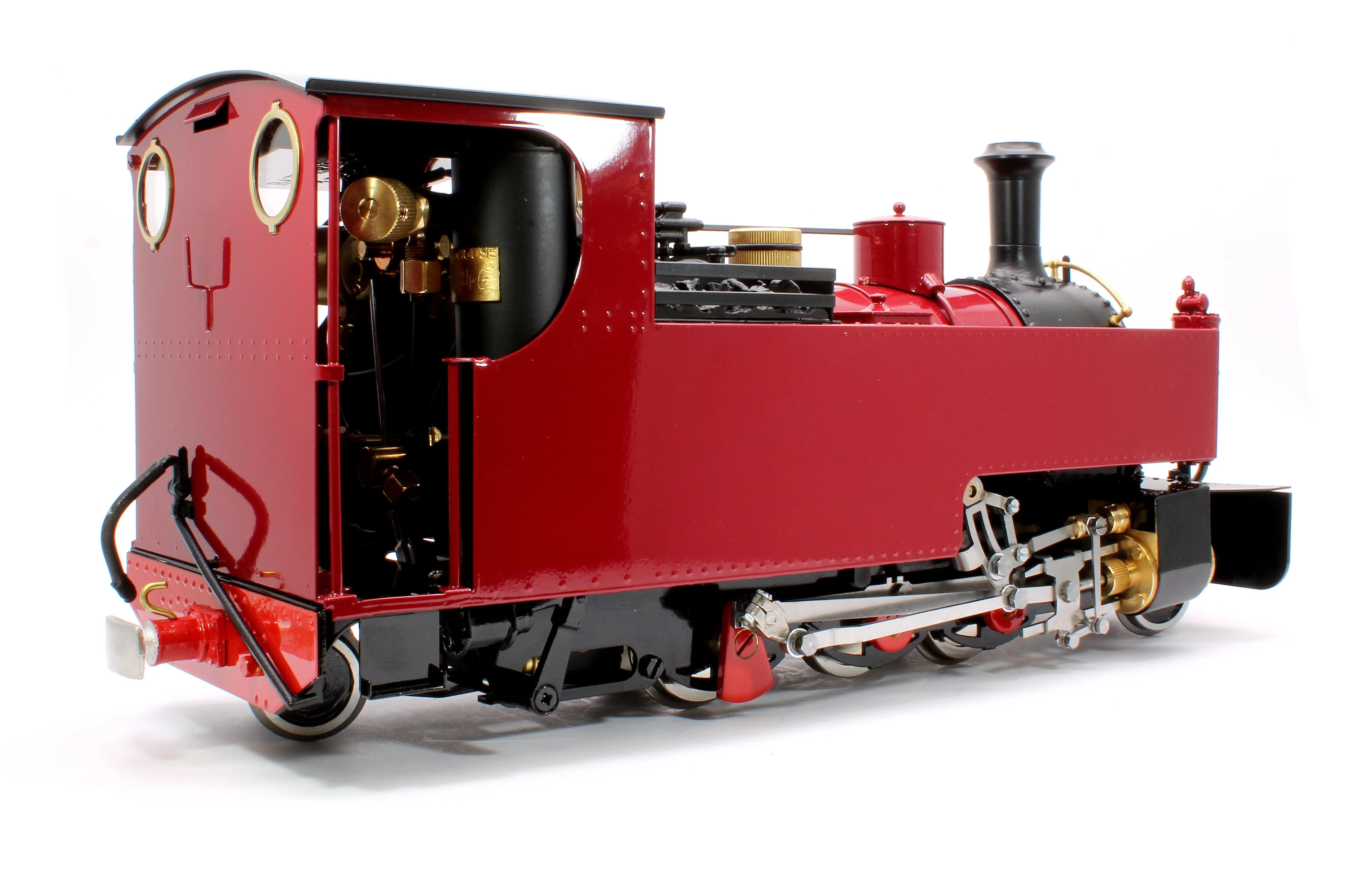 RRC-MAROON-NI 2-6-2 Side Tank Engine 'Russell' Maroon (Radio Control, Uninsulated Wheels) Steam Locomotive - Image 4