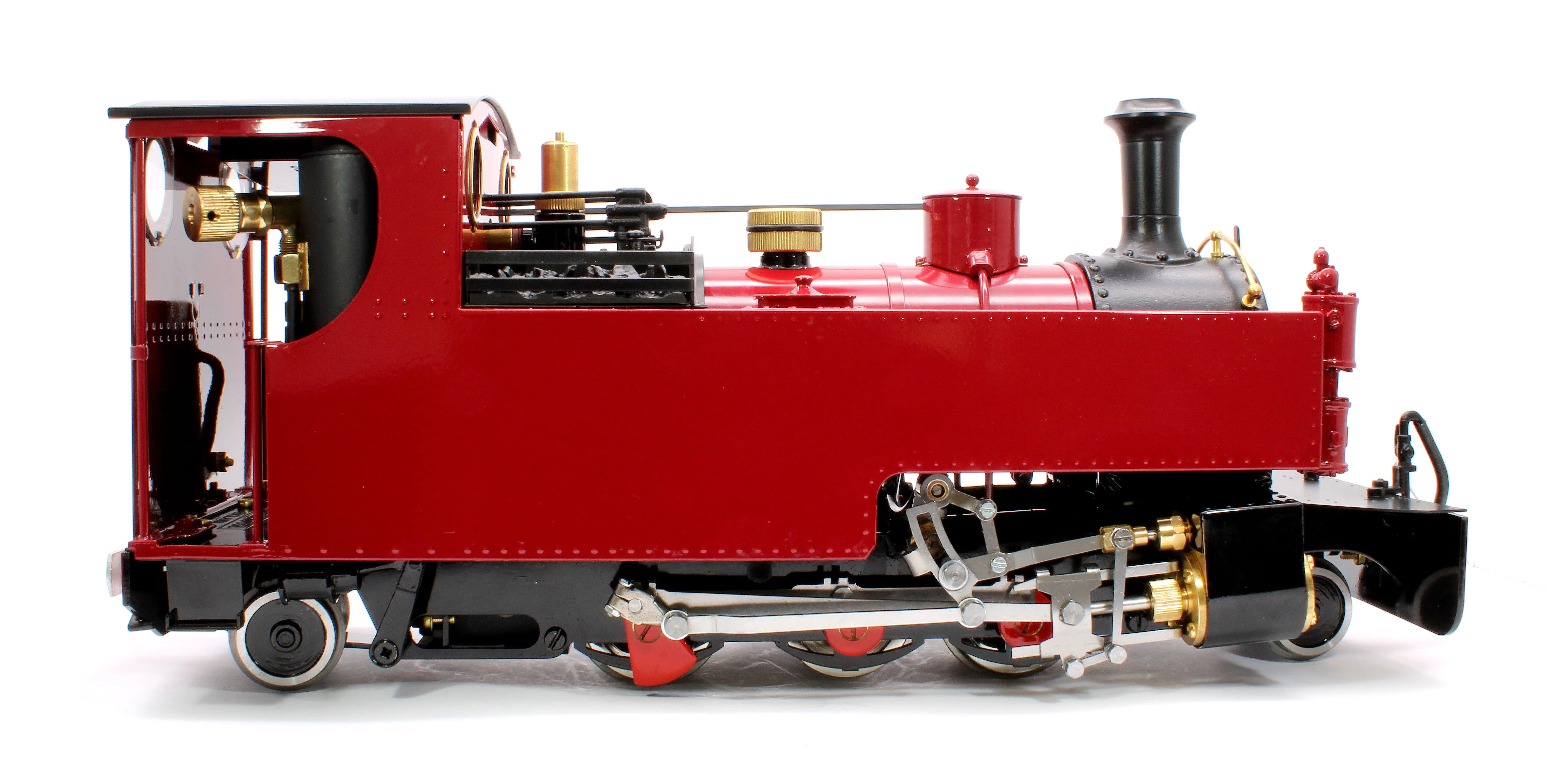RRC-MAROON-NI 2-6-2 Side Tank Engine 'Russell' Maroon (Radio Control, Uninsulated Wheels) Steam Locomotive - Image 5