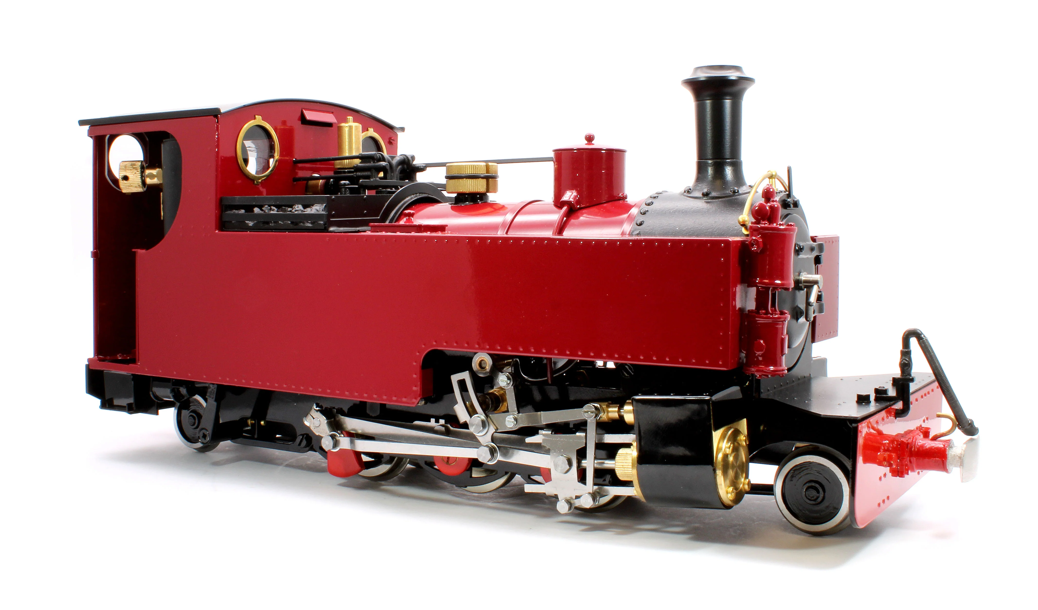 RRC-MAROON-NI 2-6-2 Side Tank Engine 'Russell' Maroon (Radio Control, Uninsulated Wheels) Steam Locomotive - Image 6