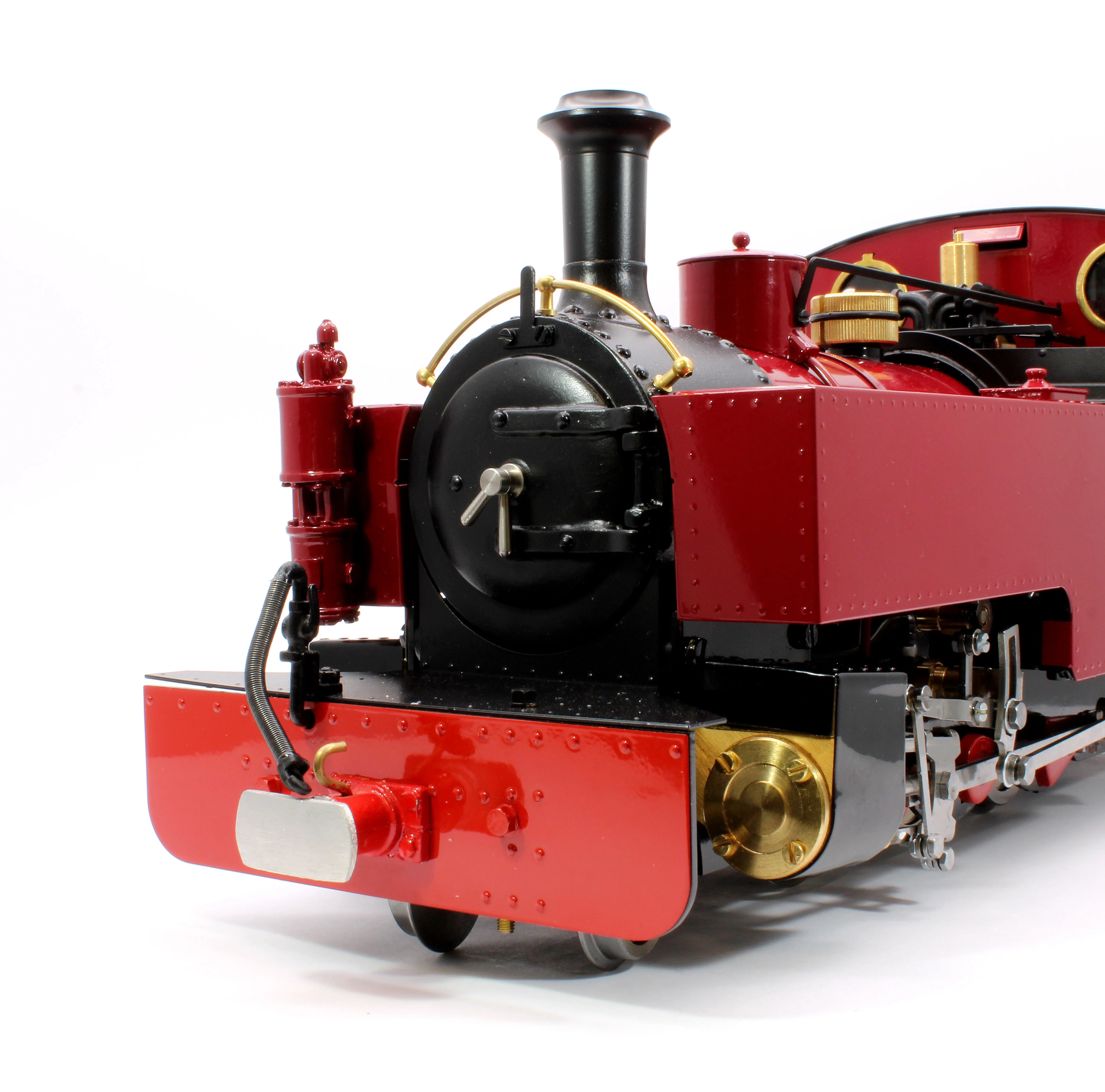 RRC-MAROON-NI 2-6-2 Side Tank Engine 'Russell' Maroon (Radio Control, Uninsulated Wheels) Steam Locomotive - Image 7