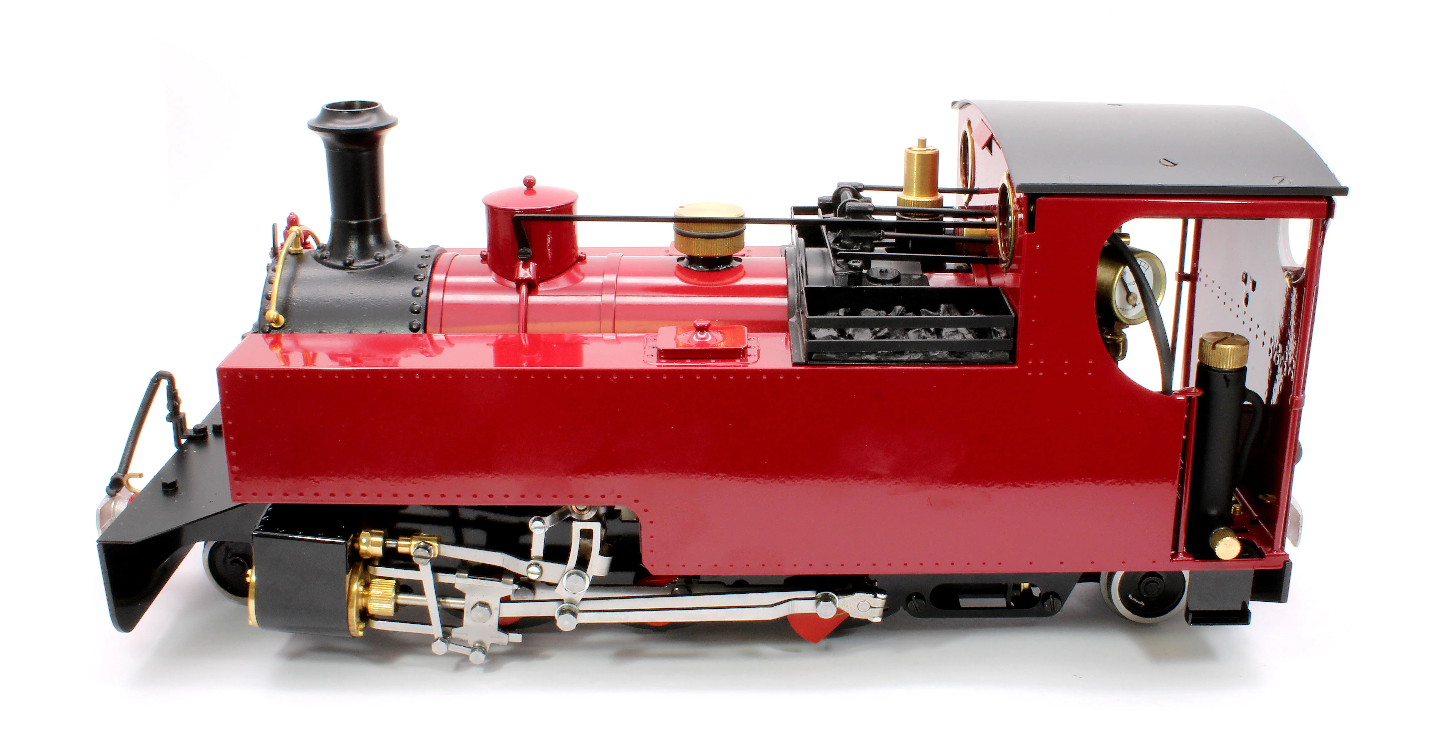 RRC-MAROON-NI 2-6-2 Side Tank Engine 'Russell' Maroon (Radio Control, Uninsulated Wheels) Steam Locomotive - Image 9