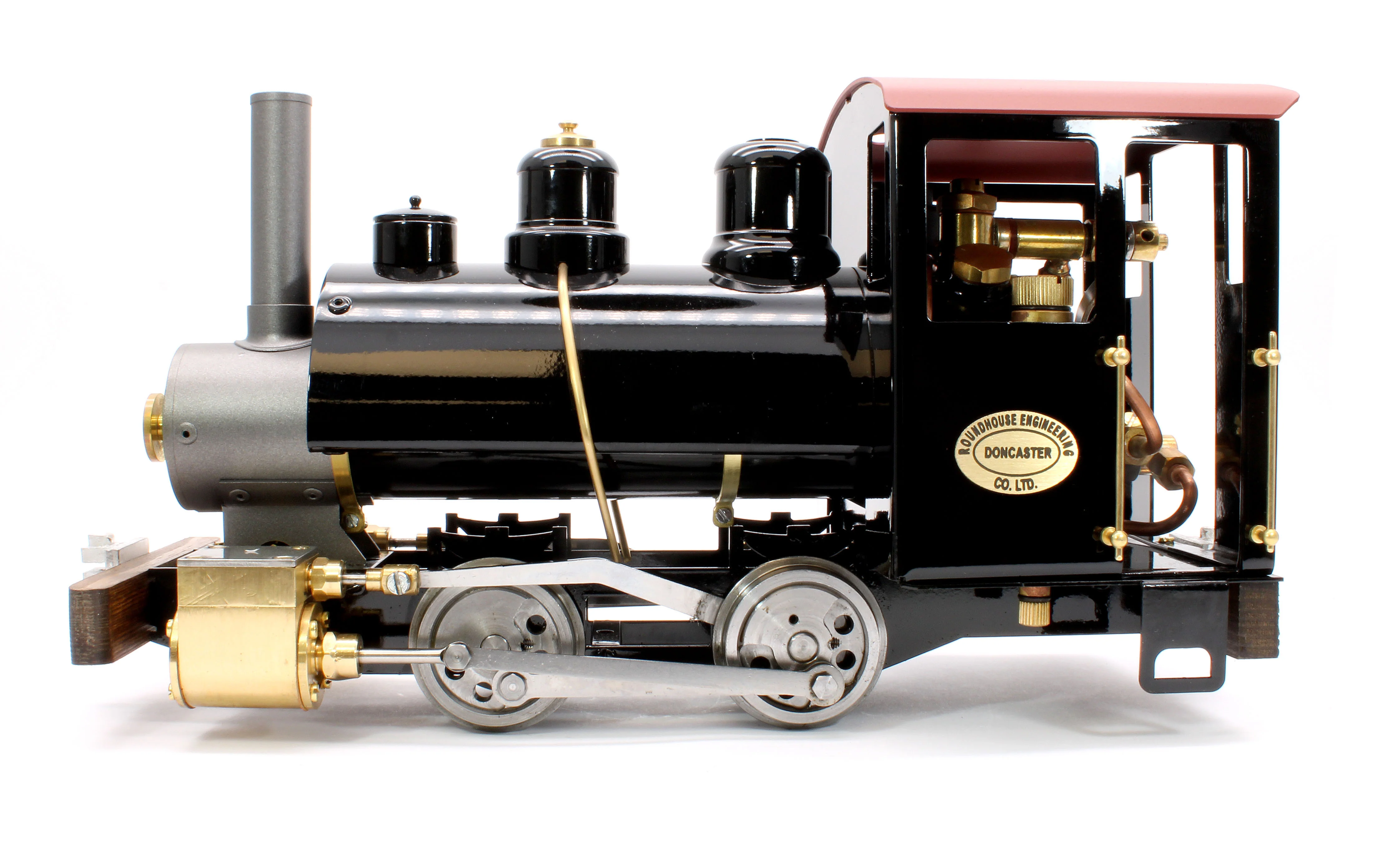 SAMMIE-BLACK-NI-45 0-4-0 Saddle Tank 'Sammie' Black (Manual, Uninsulated Wheels) Steam Locomotive - Image 2