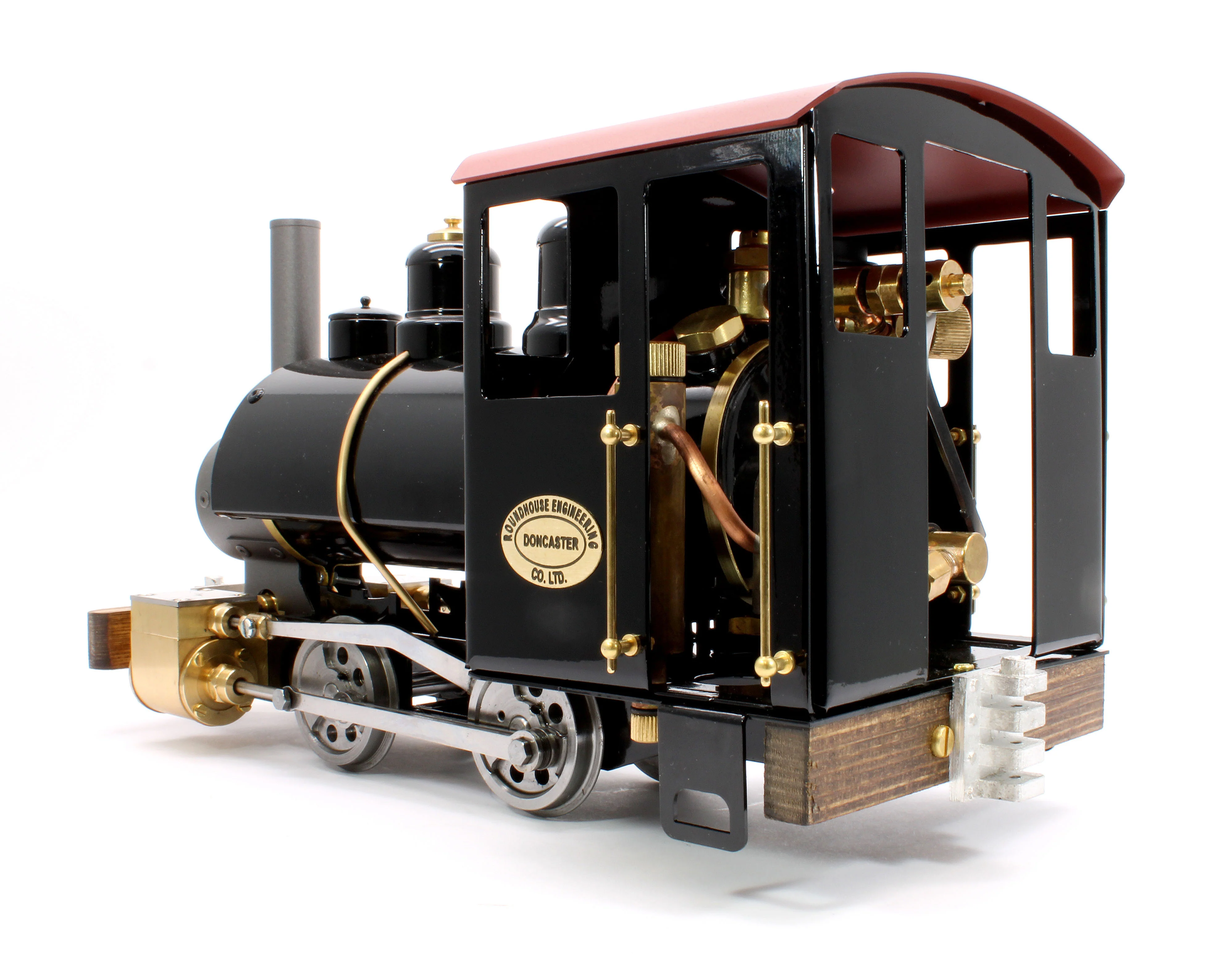 SAMMIE-BLACK-NI-45 0-4-0 Saddle Tank 'Sammie' Black (Manual, Uninsulated Wheels) Steam Locomotive - Image 3