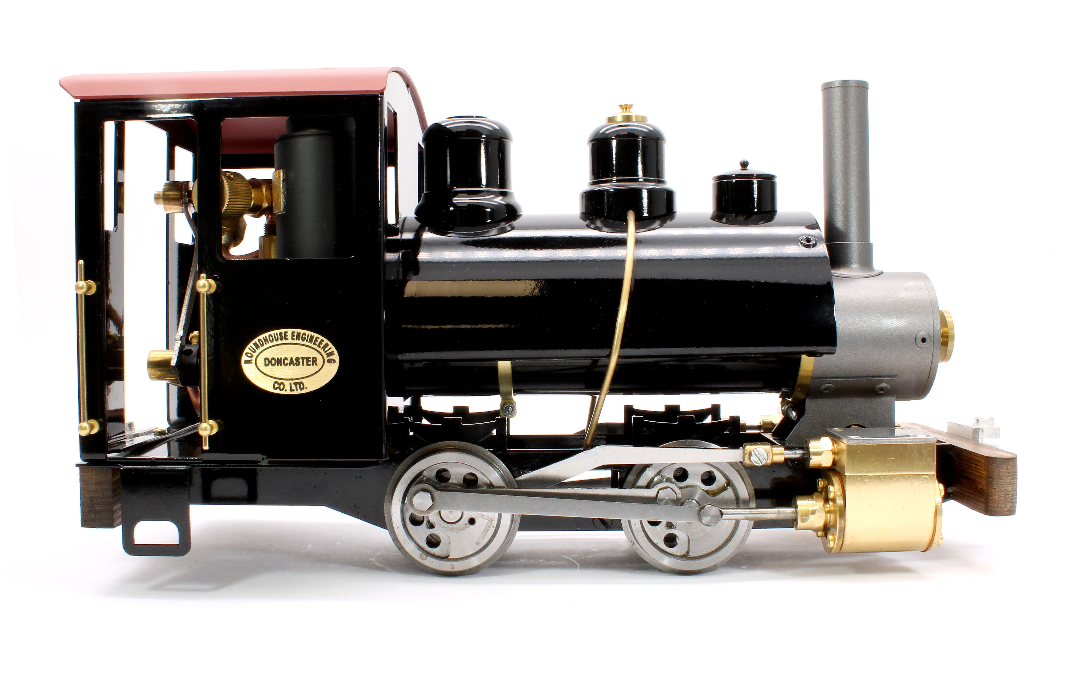 SAMMIE-BLACK-NI-45 0-4-0 Saddle Tank 'Sammie' Black (Manual, Uninsulated Wheels) Steam Locomotive - Image 5