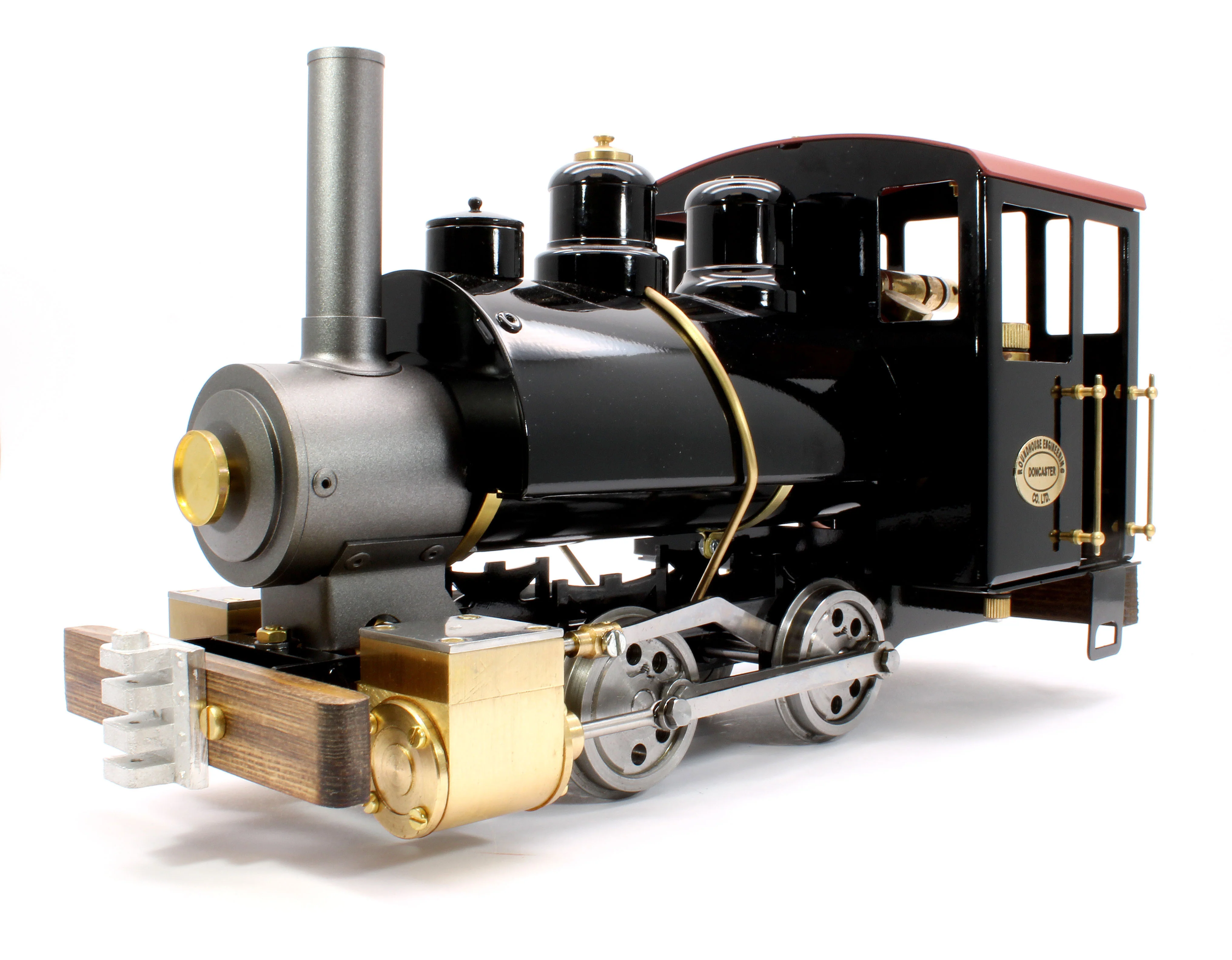 SAMMIE-BLACK-NI-32 0-4-0 Saddle Tank 'Sammie' Black (Manual, Uninsulated Wheels) Steam Locomotive
