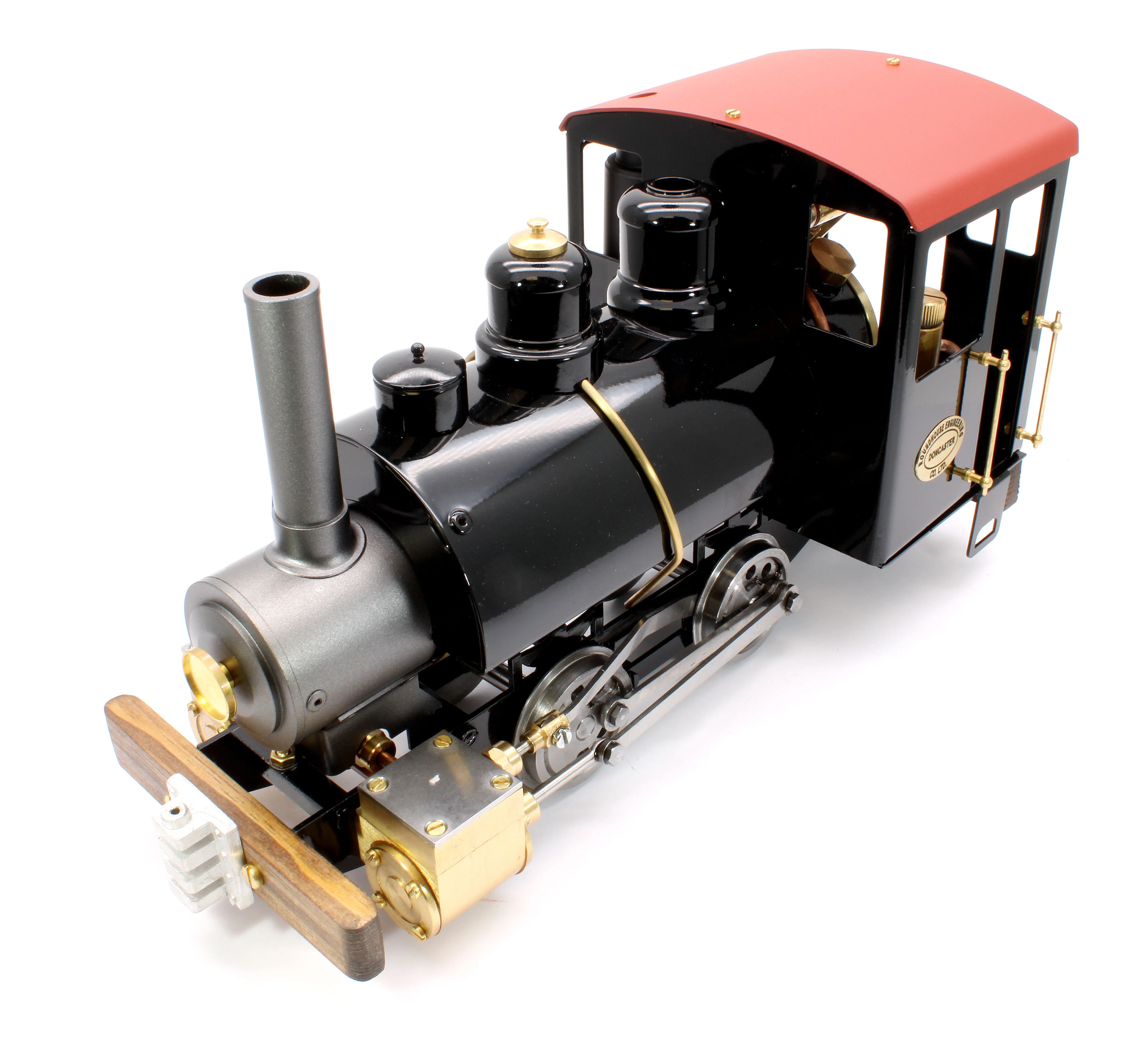 SAMMIE-BLACK-NI-32 0-4-0 Saddle Tank 'Sammie' Black (Manual, Uninsulated Wheels) Steam Locomotive - Image 9