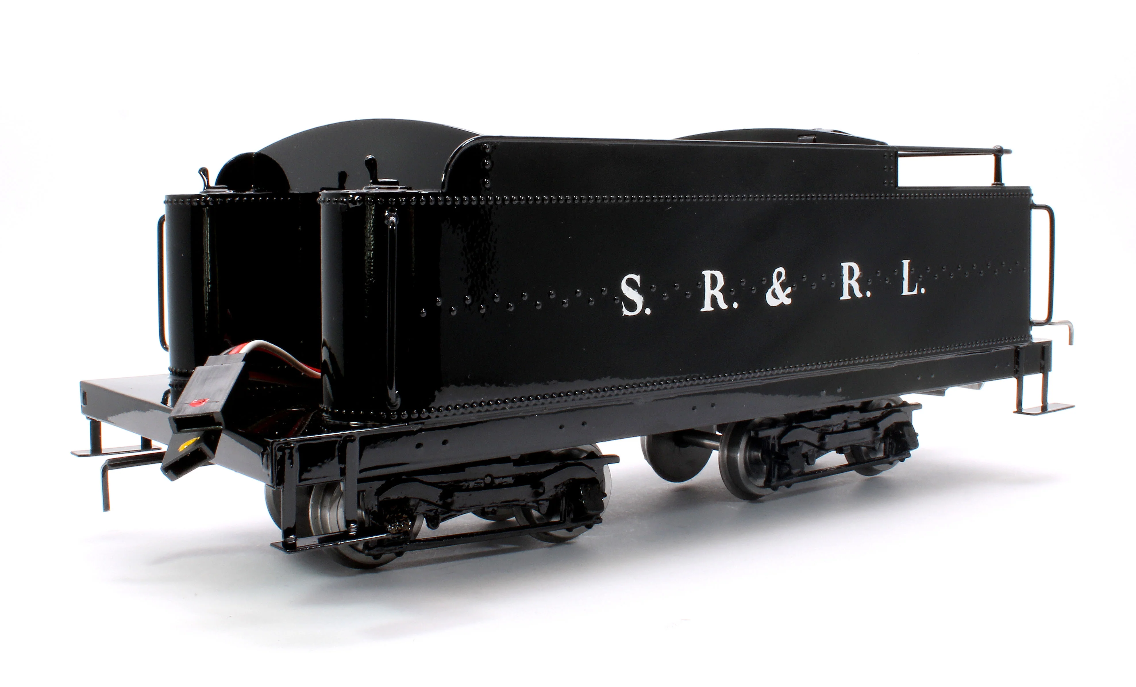SR24RC-BLACK-I 2-6-2 S.R. & R.L 'Sandy River & Rangely Lakes' No.24 Black (Radio Control, Insulated Wheels) Steam Locomotive - Image 10