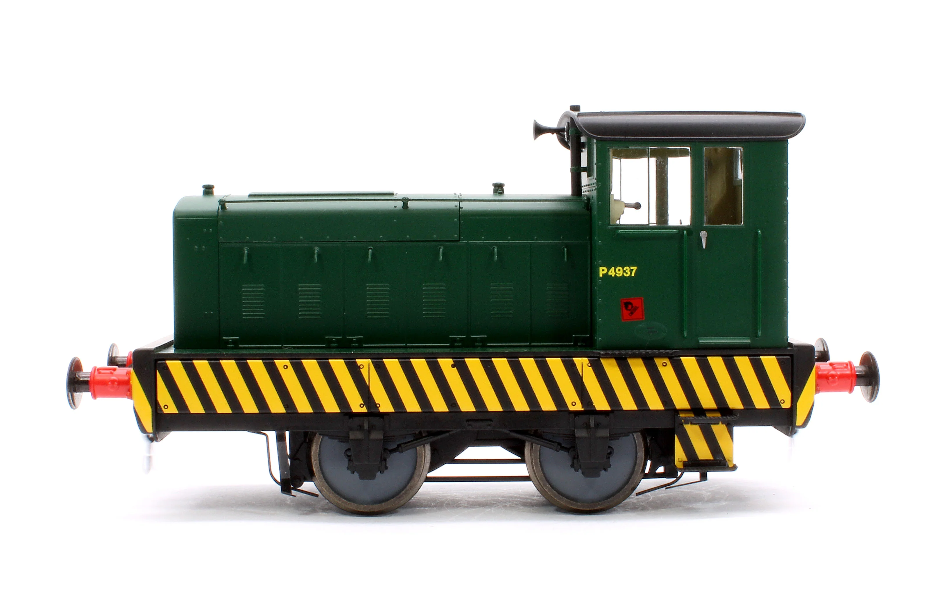 ACC2866-DCC Ruston And Hornsby 88DS 245034/1947 Babcock & Wilcox No. P4937 Industrial Green, with Wasp Stripes Diesel Shunter - DCC Sound Fitted - Image 5