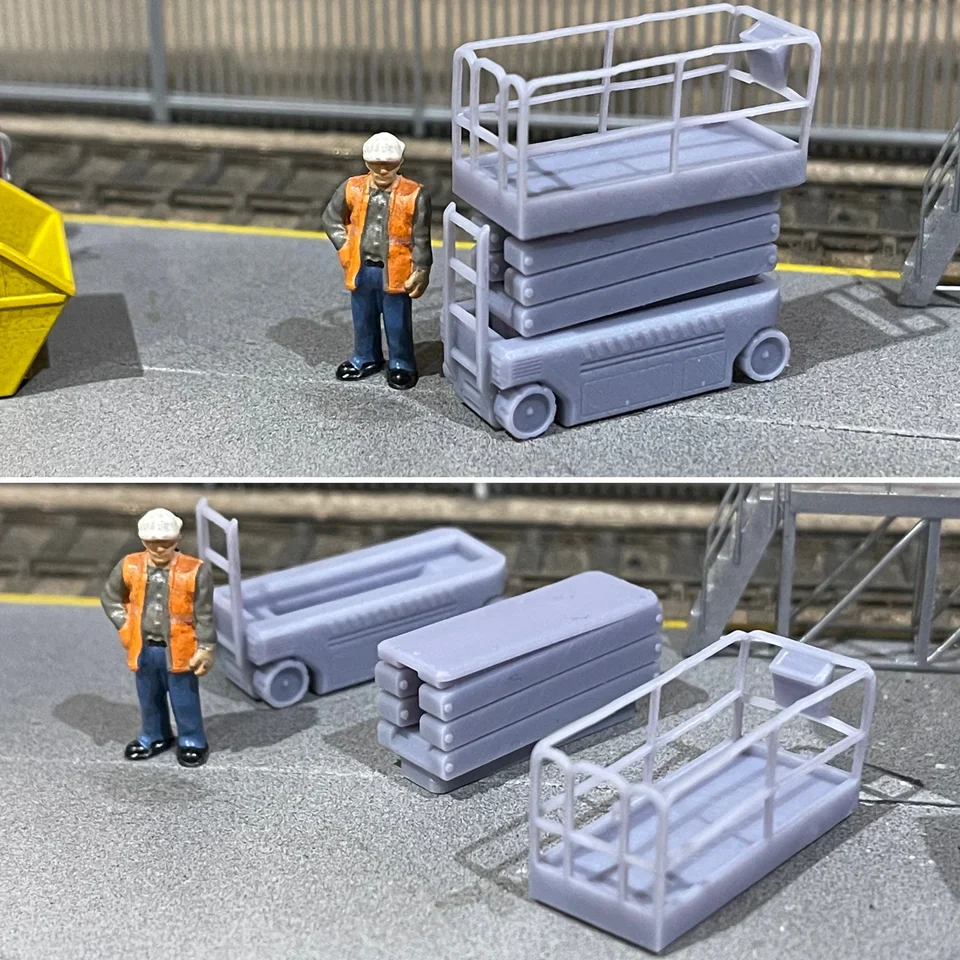RRM029 OO Gauge Scissor Lift (Single Pack) - Unpainted - Image 3