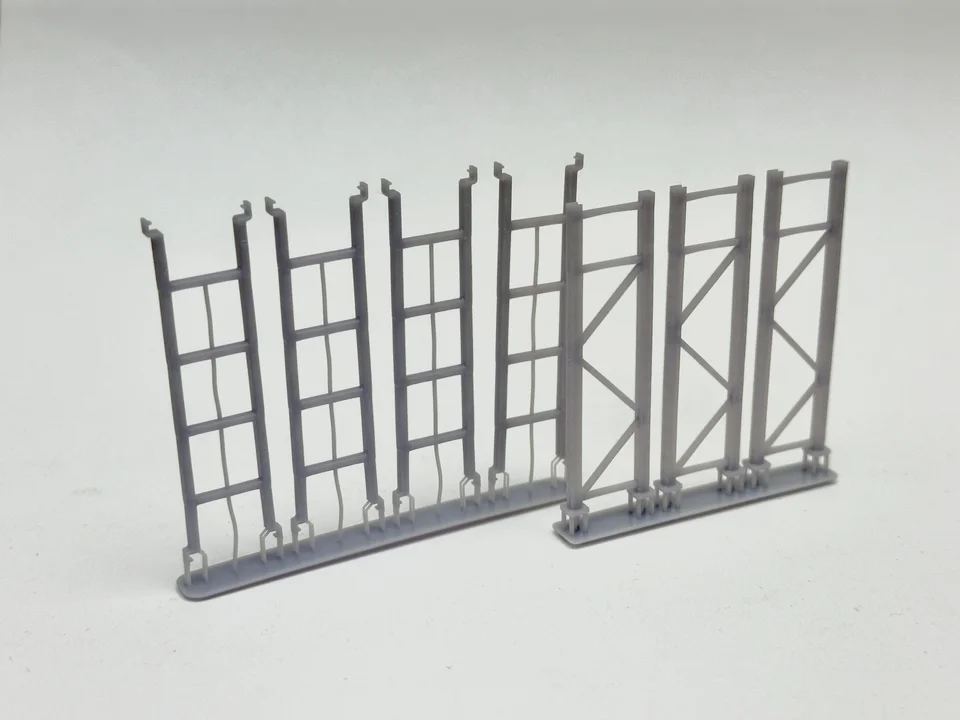 RRM044 OO Gauge Pallet Racking (Single Pack) - Unpainted - Image 2