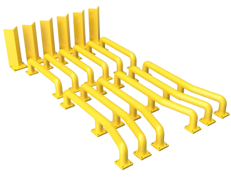 RRM055 N Gauge Loading Bay Pack (Pack of 3) - Unpainted Model Kit