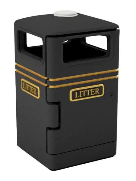 RRM059 OO Gauge Litter Bins (Pack of 6) - Unpainted