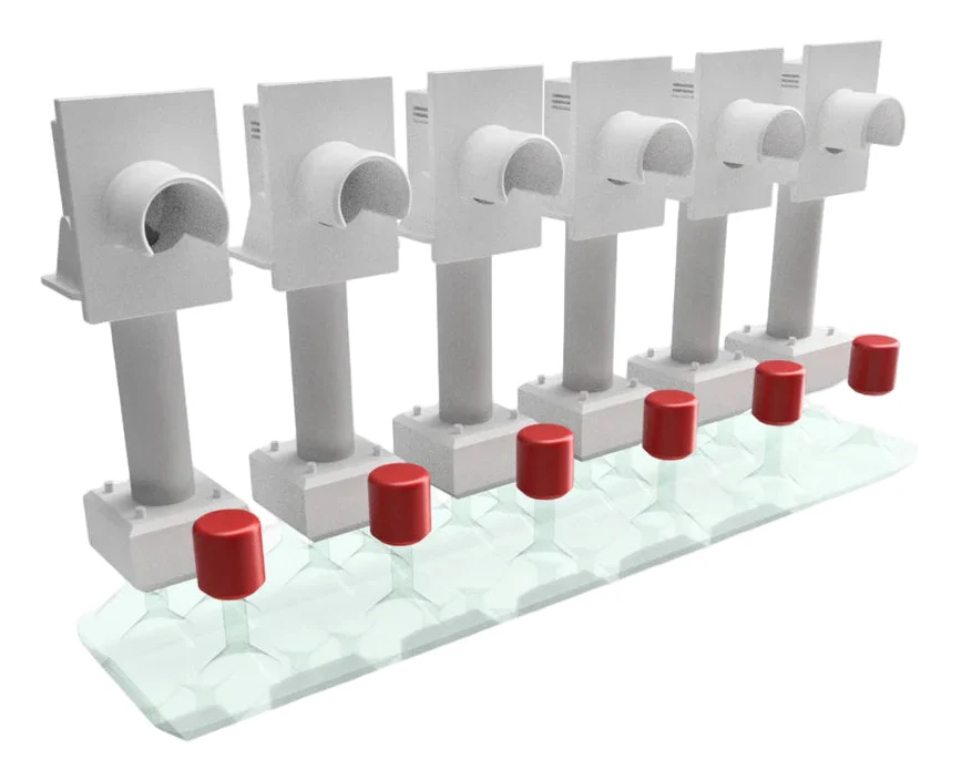 RRM085 OO Gauge Depot Signals (Pack of 6) - Unpainted - Image 2