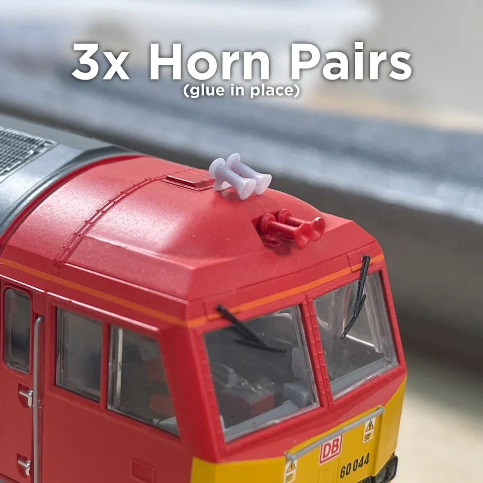 RRM094 OO Gauge Class 60 Detail Pack (Single Pack) - Unpainted Model Kit - Image 2