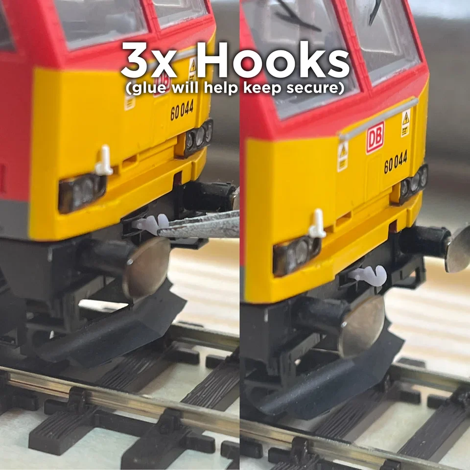 RRM094 OO Gauge Class 60 Detail Pack (Single Pack) - Unpainted Model Kit - Image 5