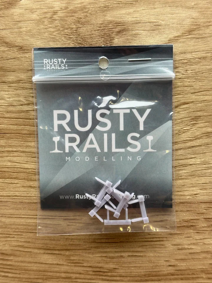 RRM112 N Gauge Rawie Buffer Stop (Pack of 6) - Unpainted Model Kit - Image 4